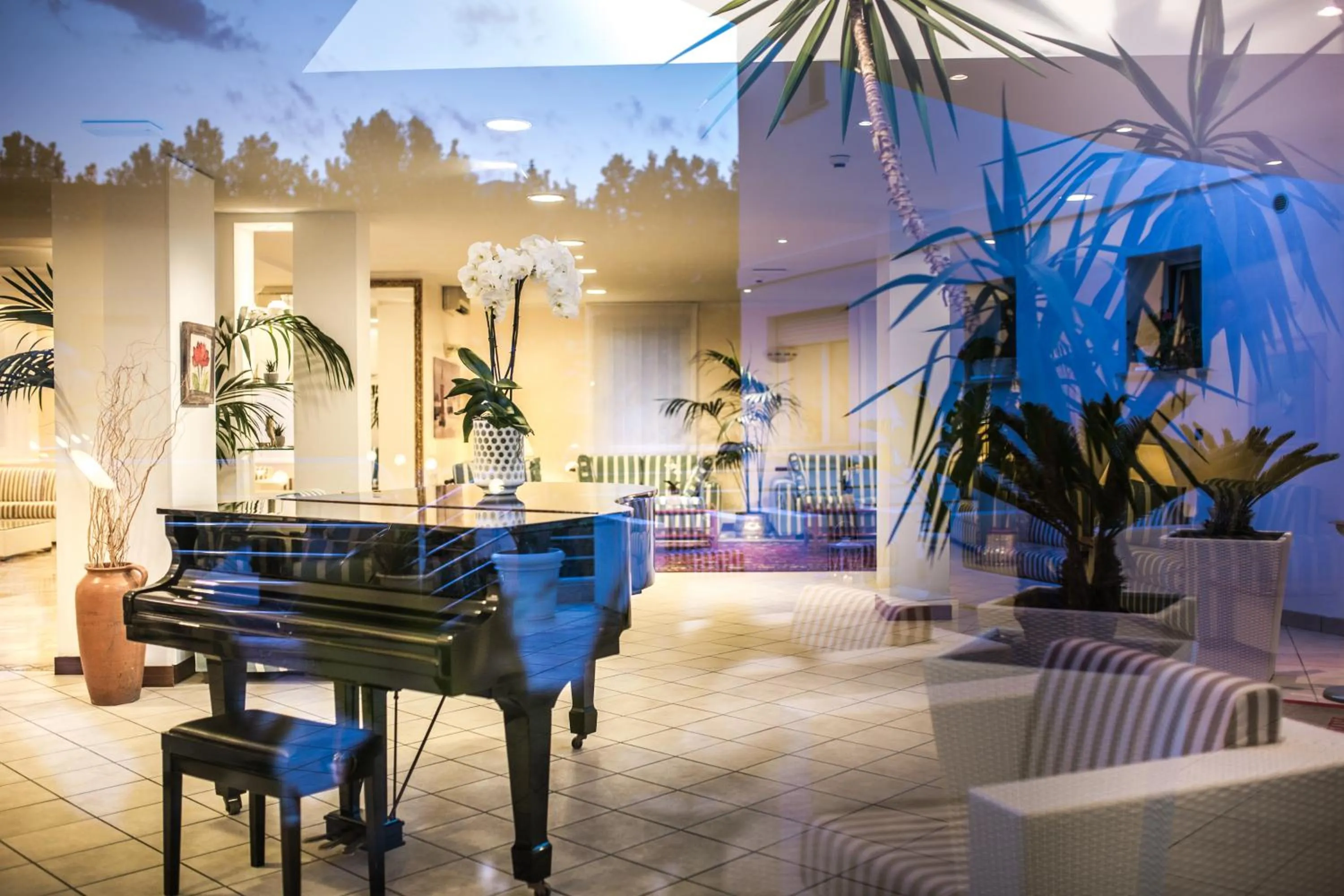 Lobby or reception in Hotel Vittoria