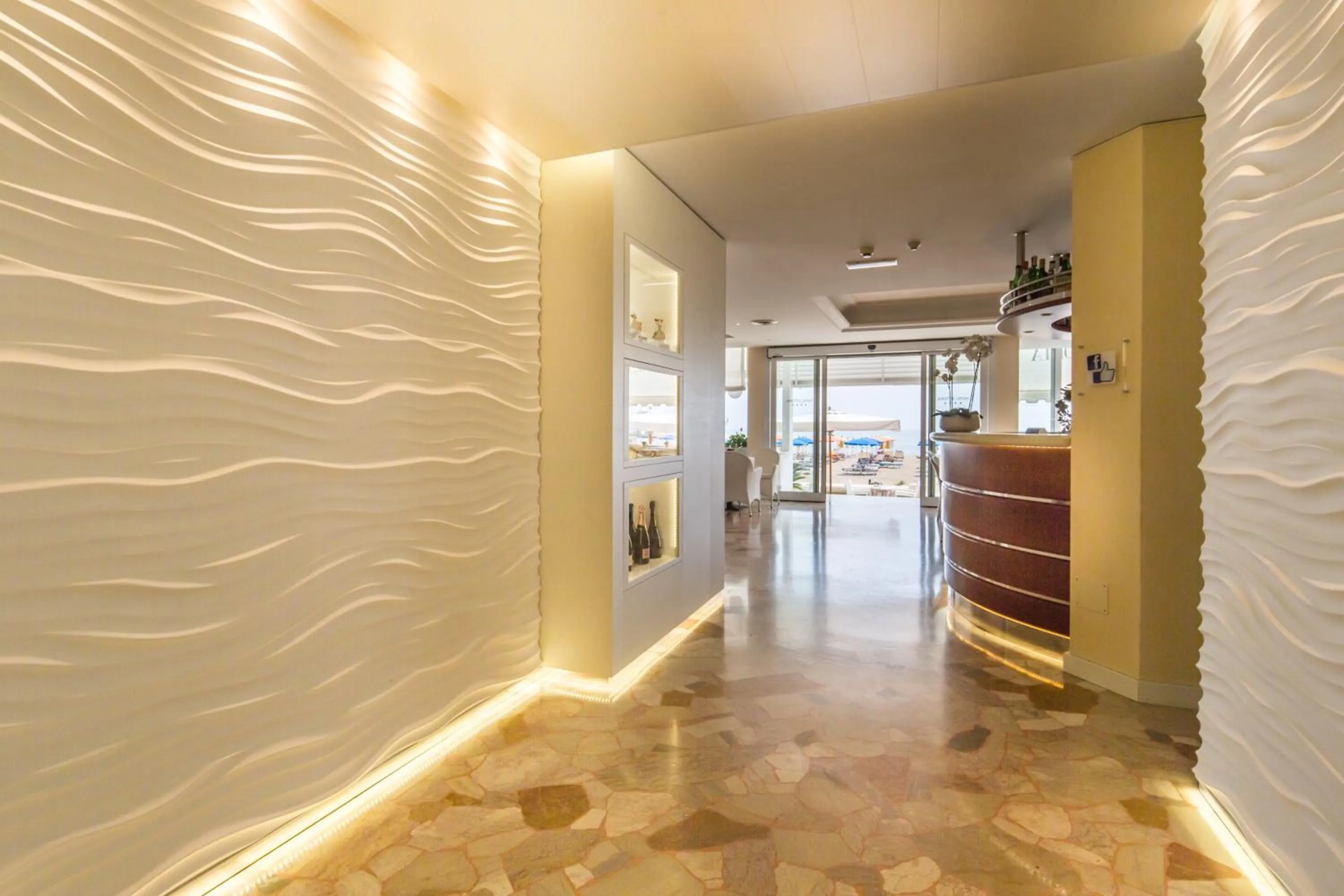 Lobby or reception in Hotel Vittoria