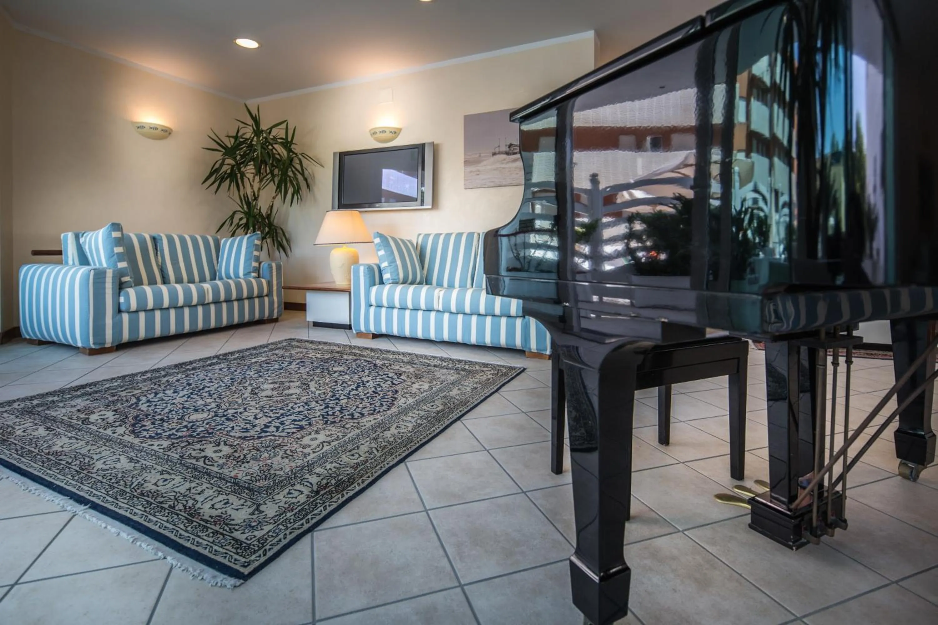 Lobby or reception in Hotel Vittoria
