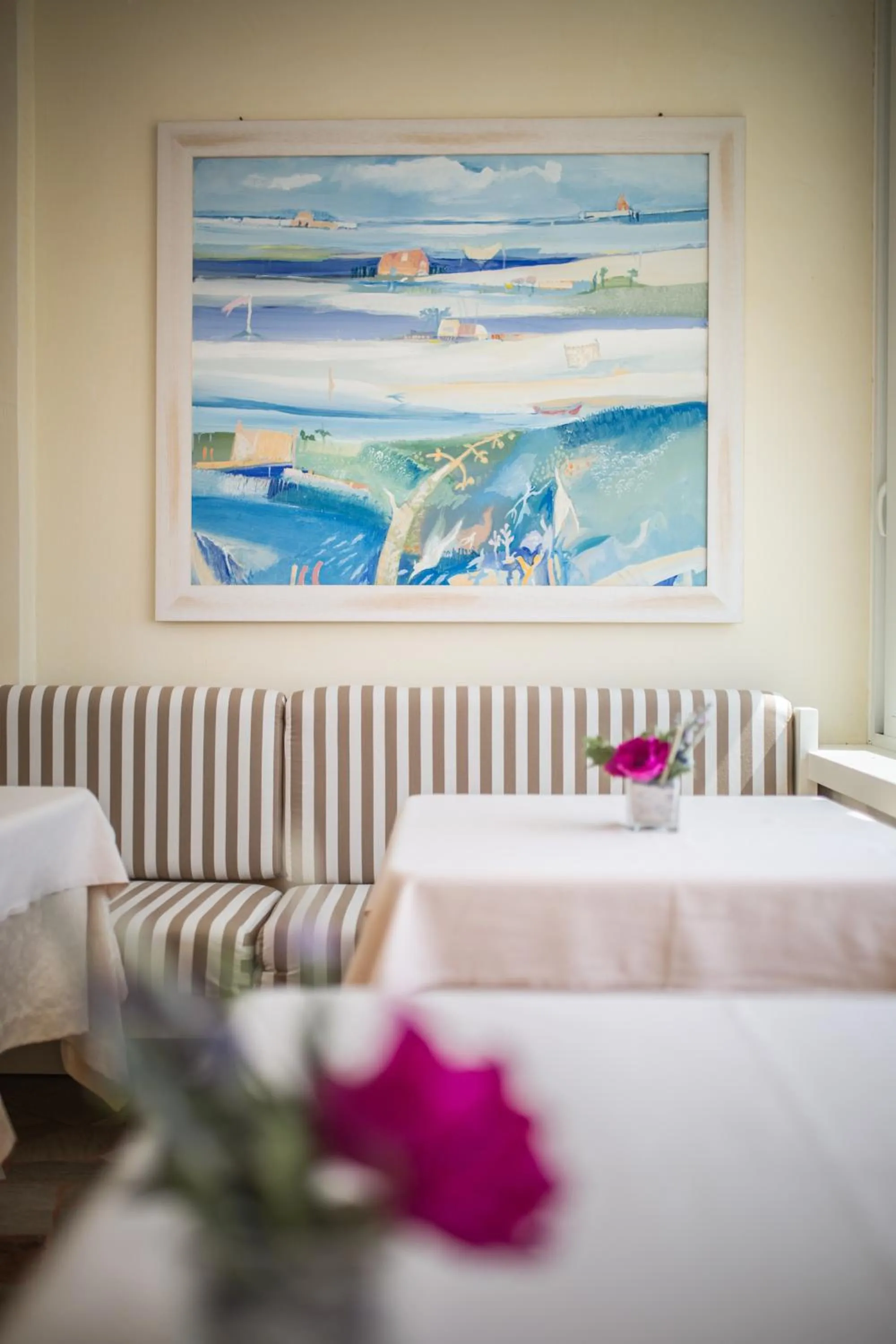 Lobby or reception in Hotel Vittoria