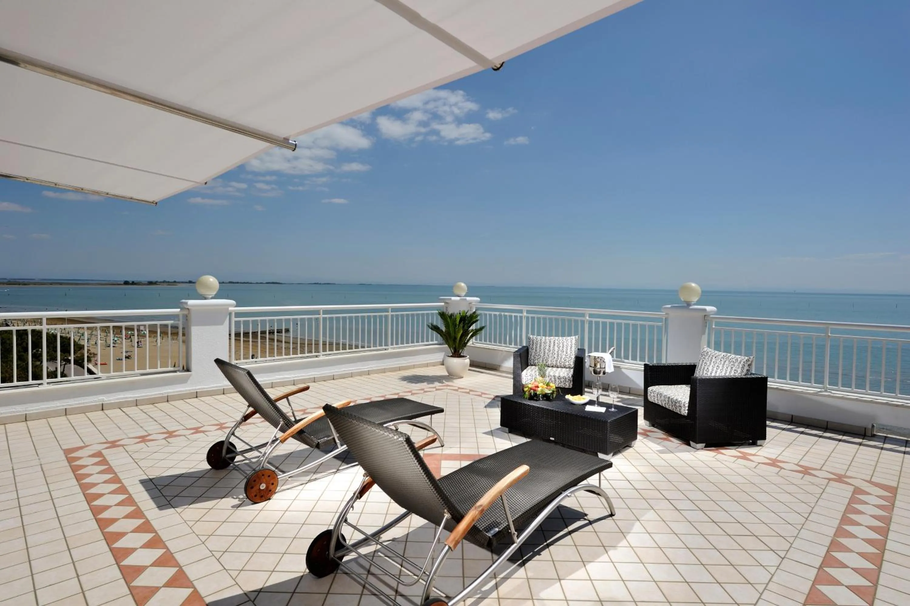 Solarium in Hotel Vittoria