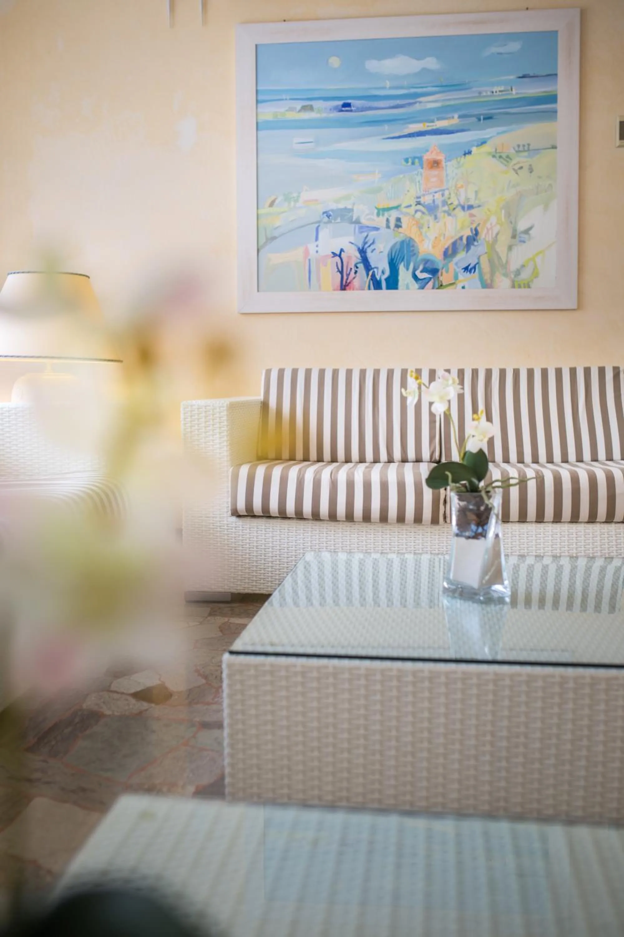 Lobby or reception in Hotel Vittoria