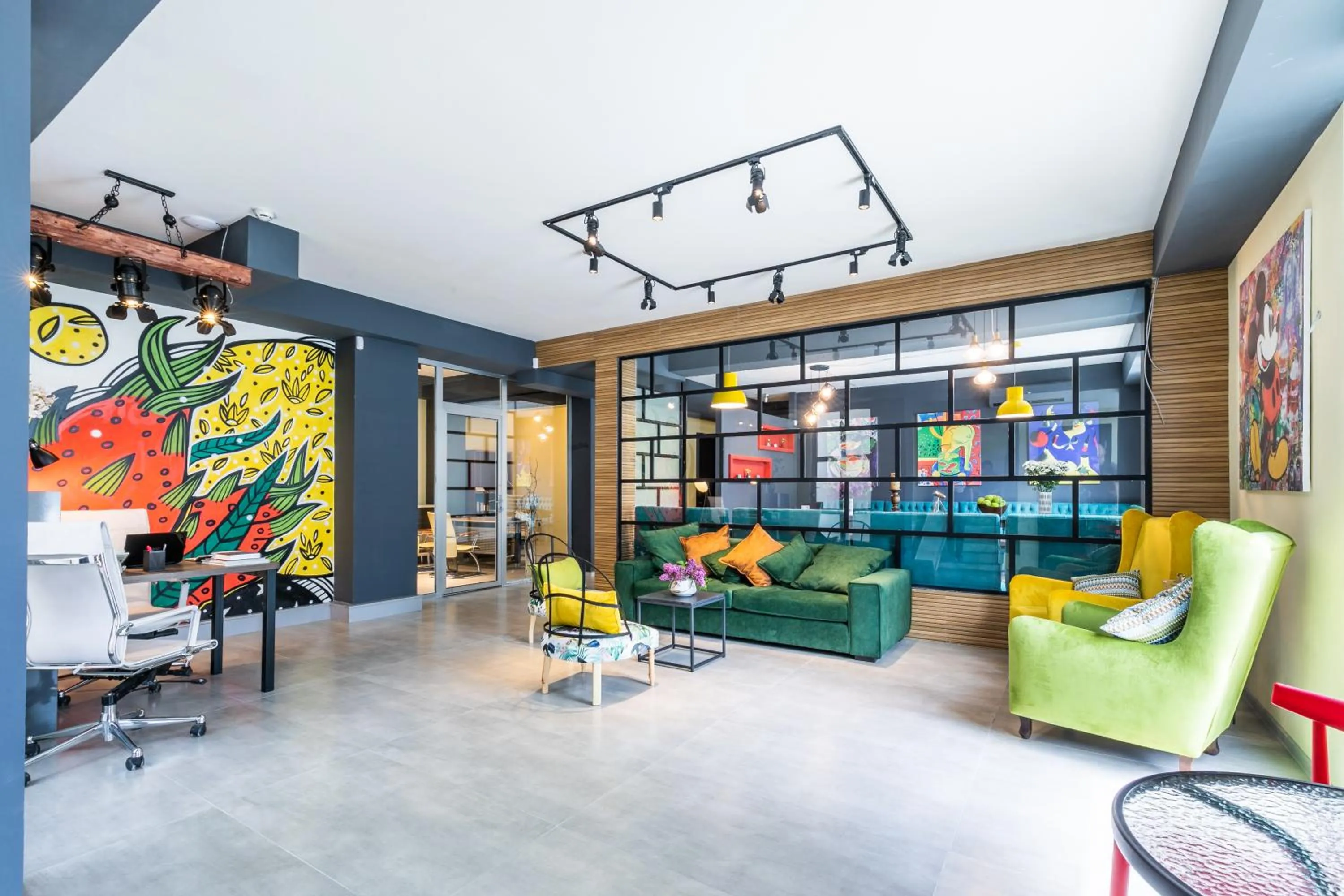 Lobby or reception in Boutique Hotel MOJO