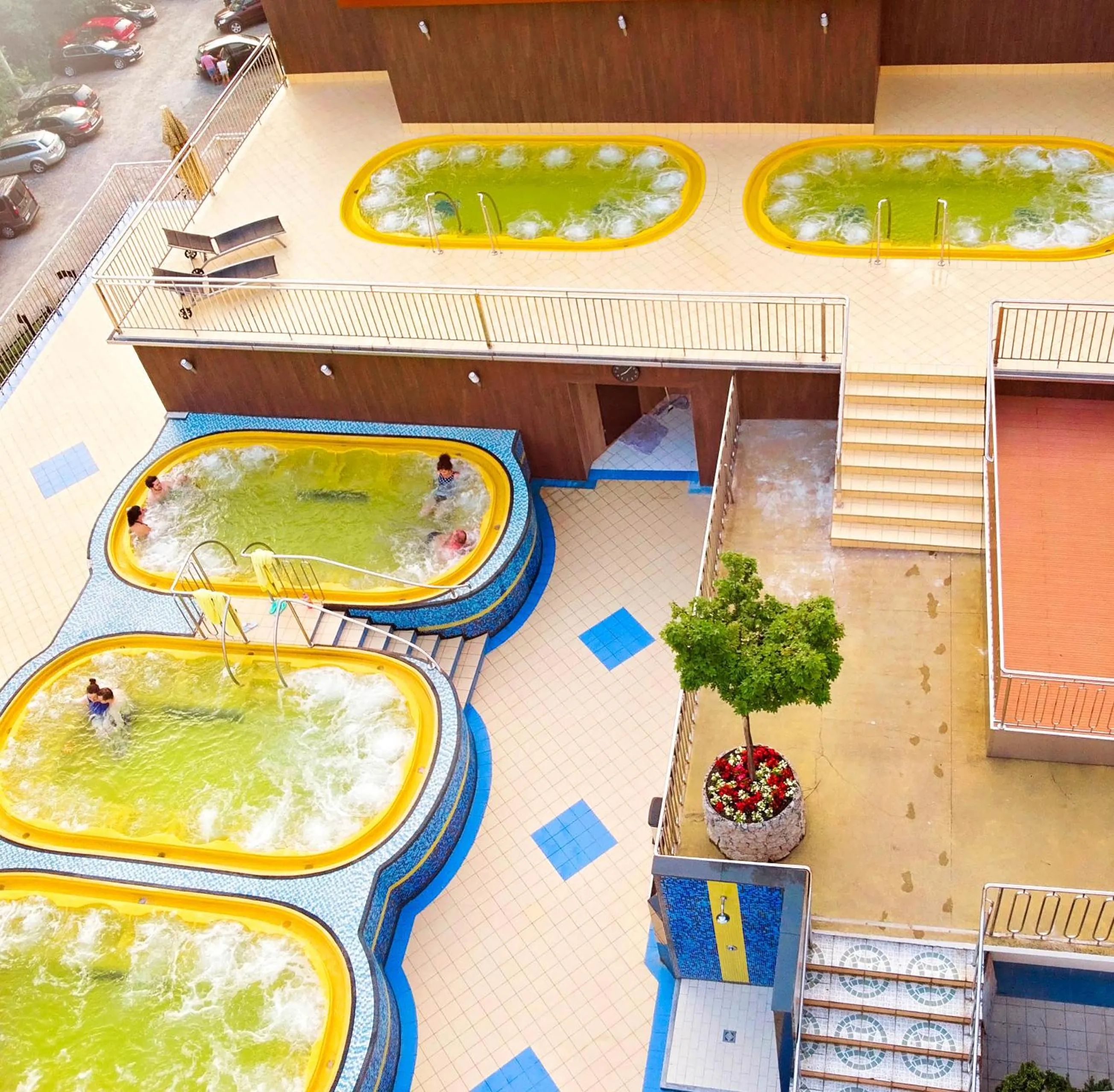 Bird's eye view in Hotel Gołębiewski Wisła