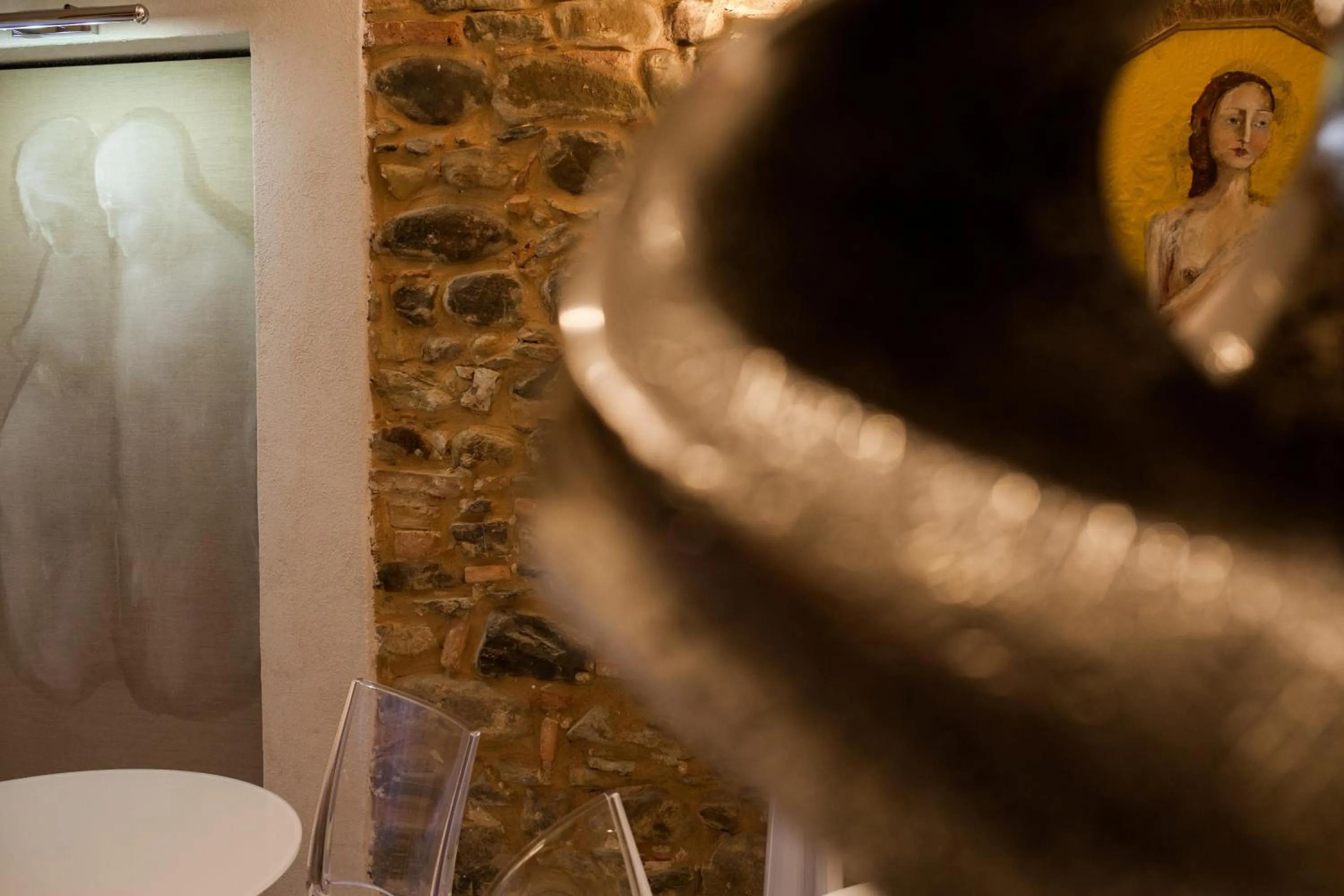 Communal lounge/ TV room in Art Boutique Hotel Acchiappasogni