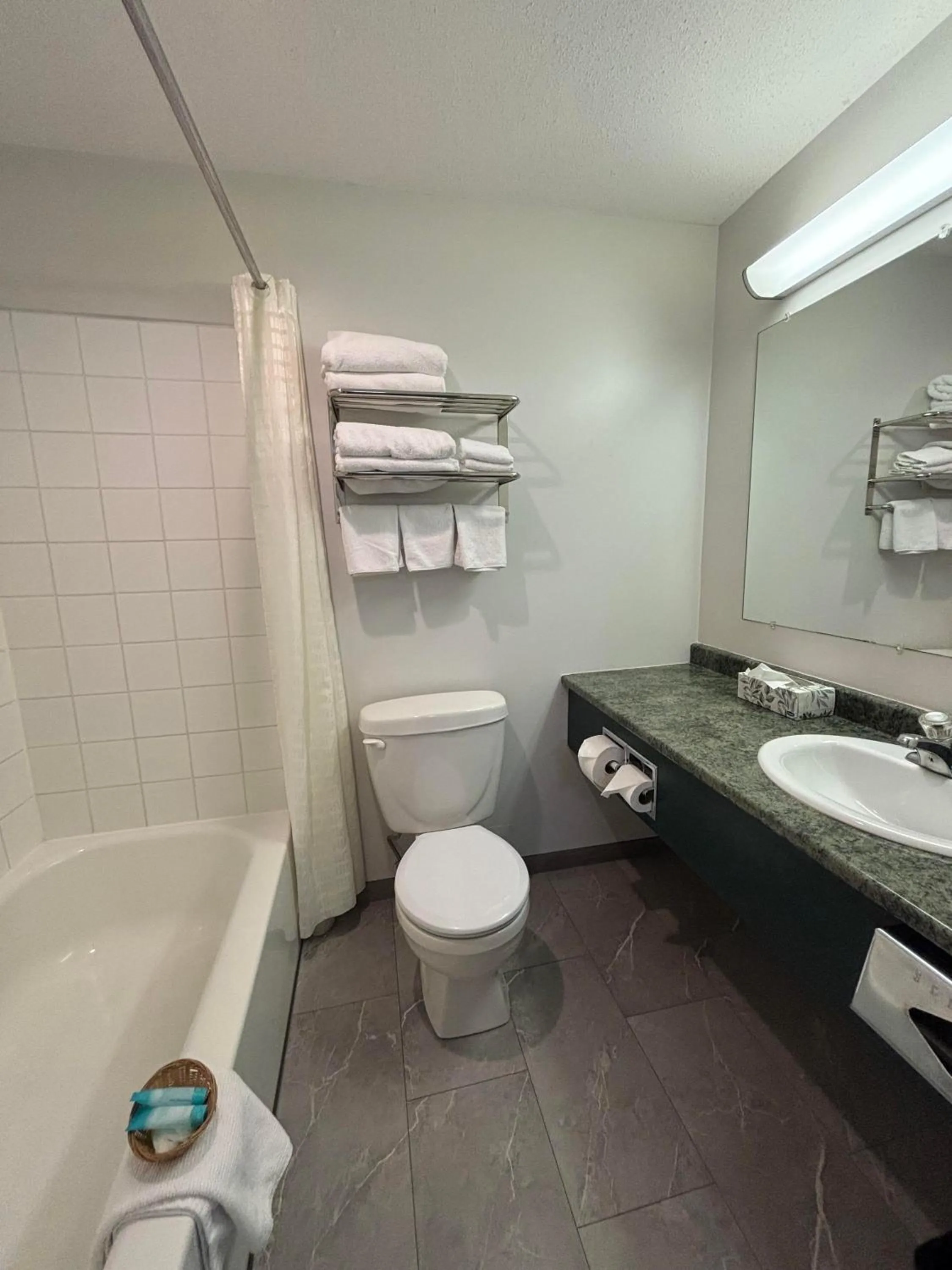 Bathroom in Western Traveller Motel