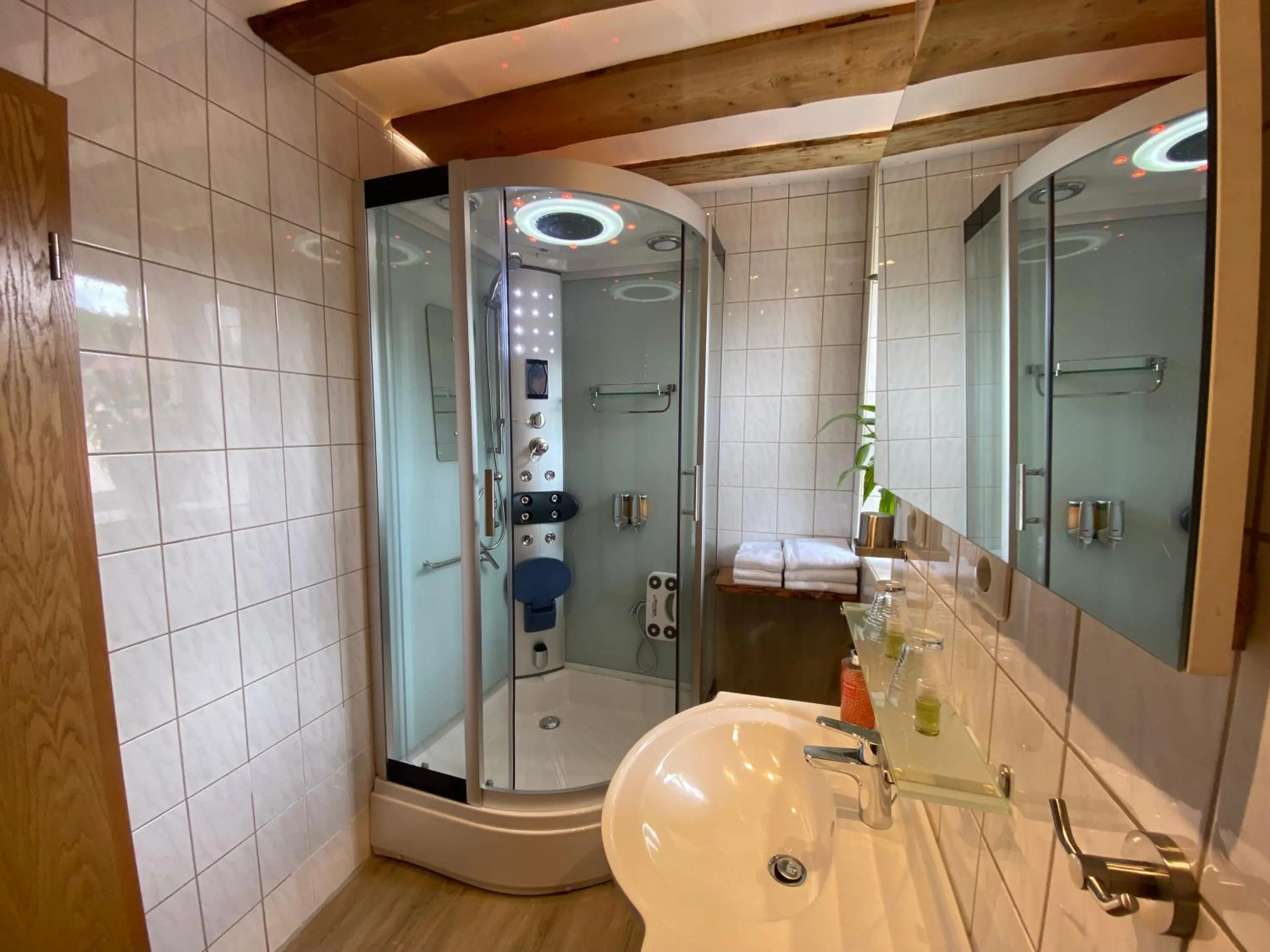 Shower in Hotel & Restaurant Druidenstein