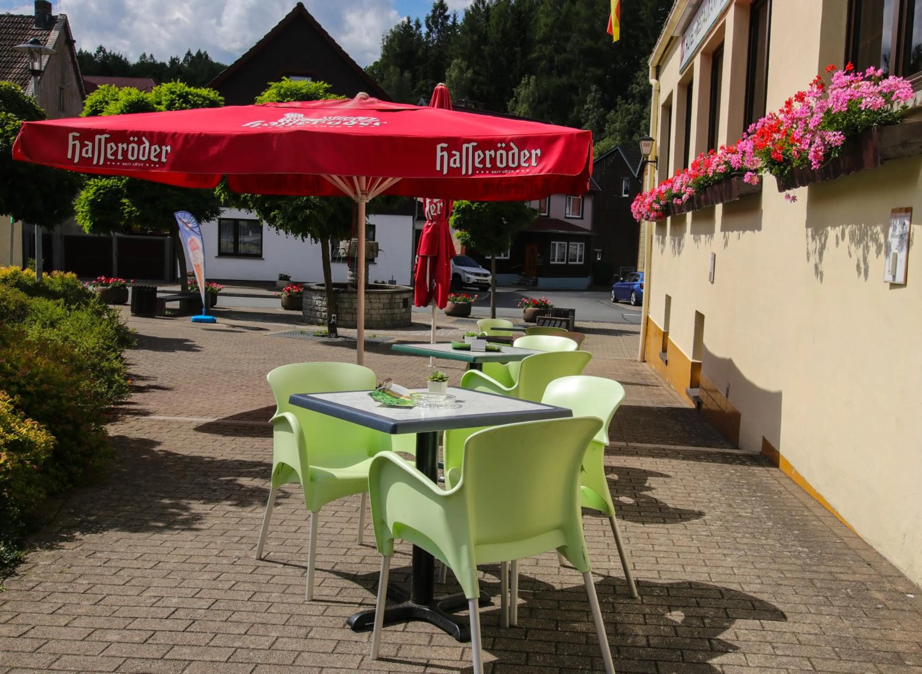 Property building in Hotel & Restaurant Druidenstein
