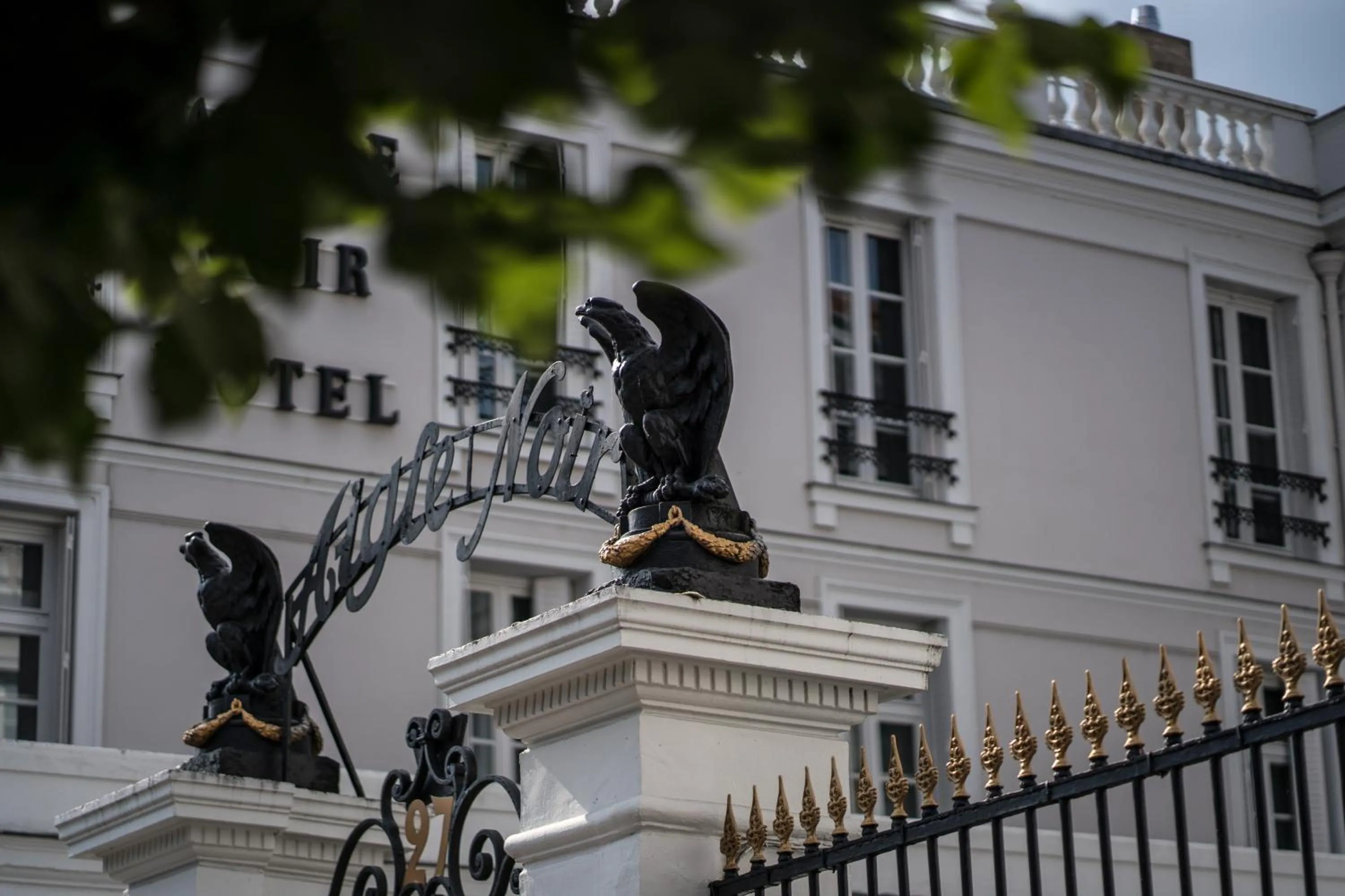 Property building in Aigle Noir Hotel Fontainebleau - MGallery Collection