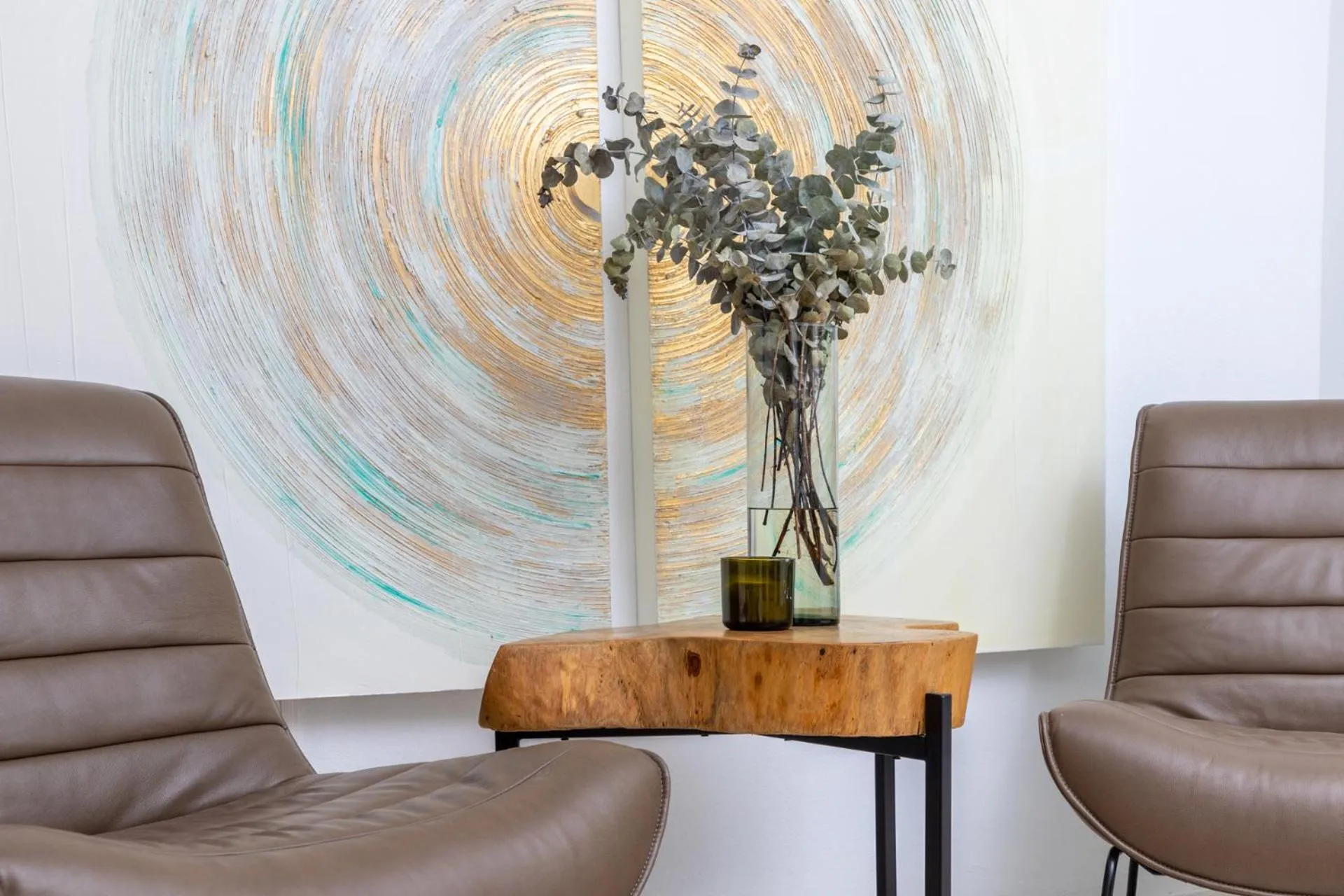 Seating area in Cuale