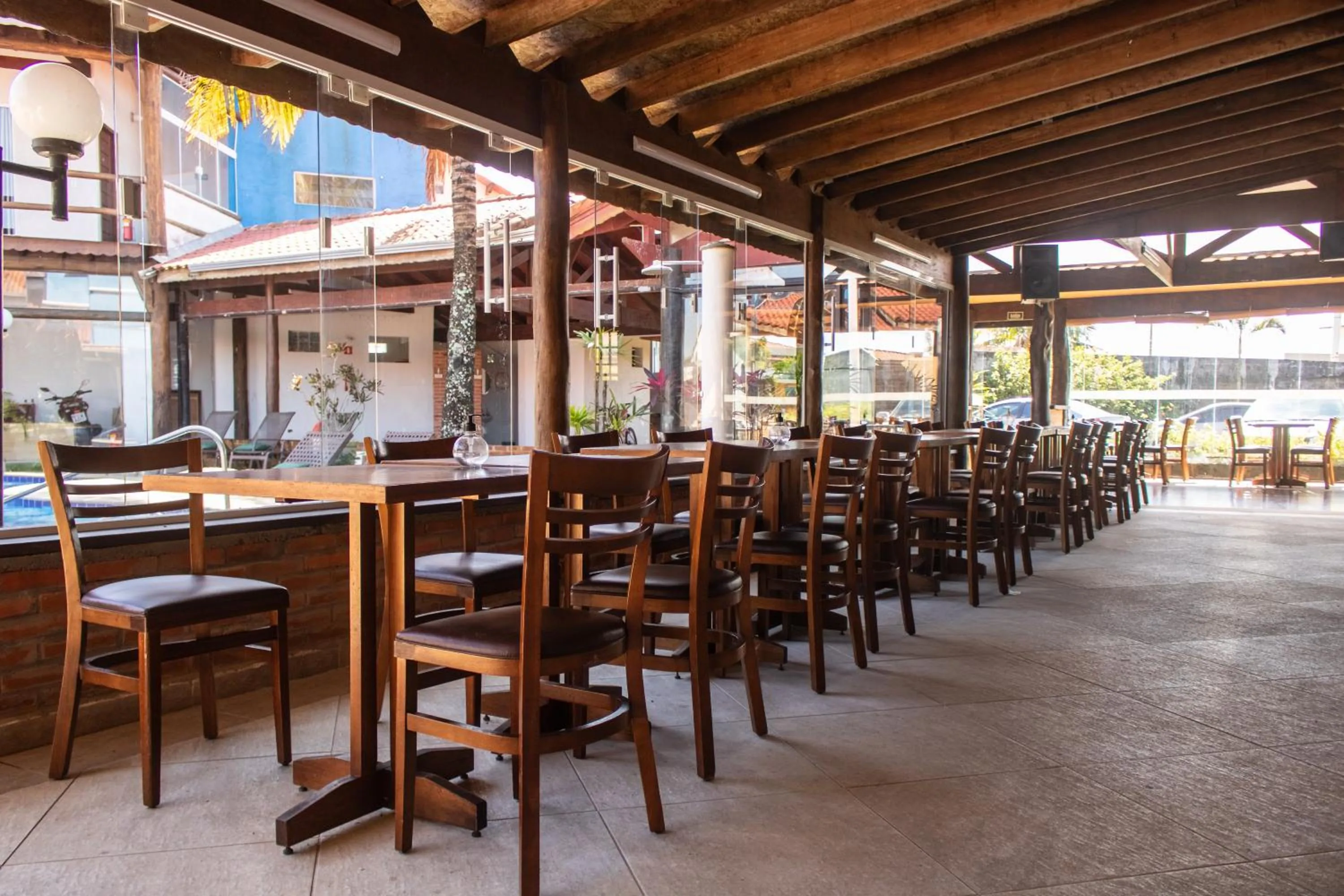 Area and facilities in Toya Hotel