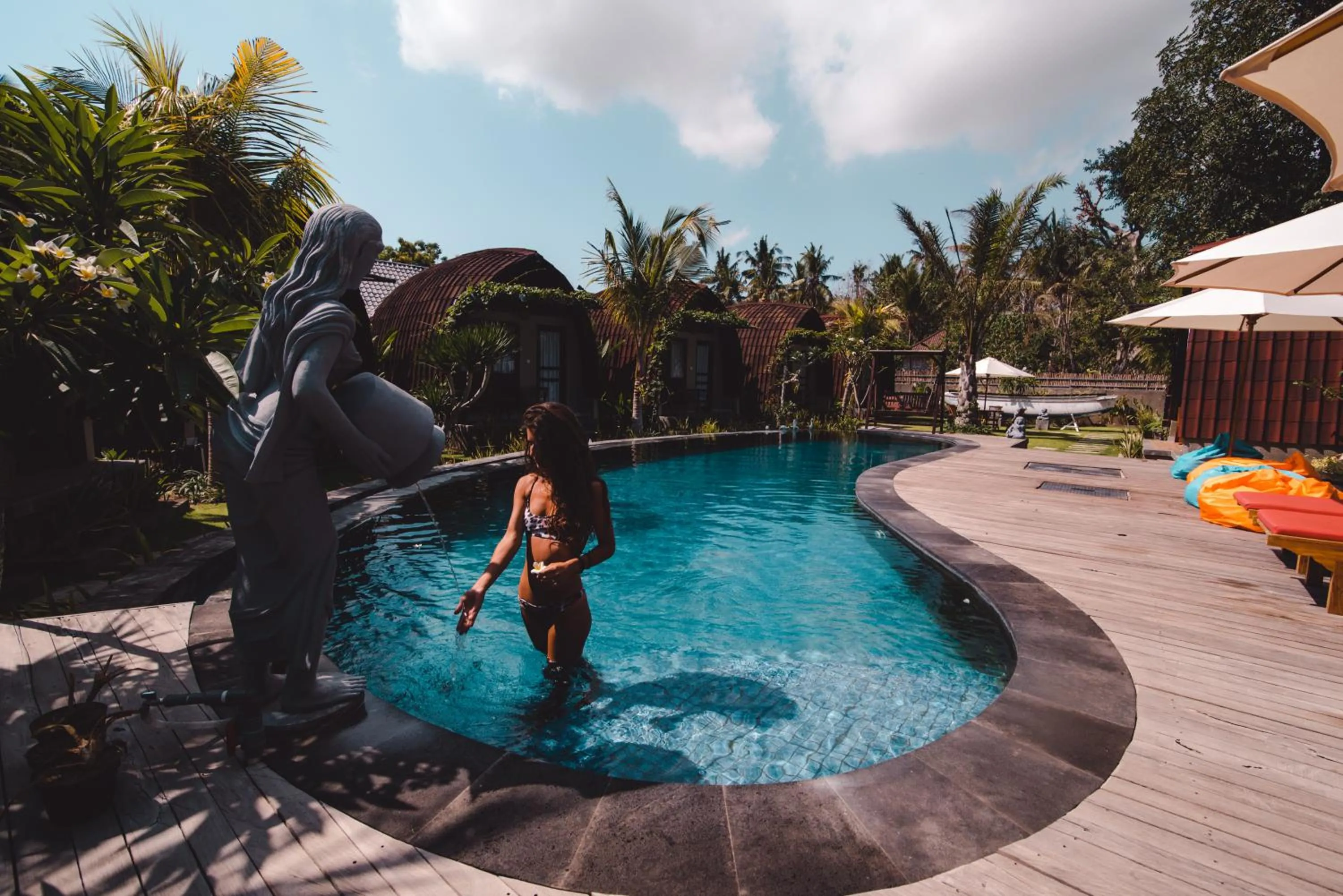 Swimming pool in Papa Sun Villas