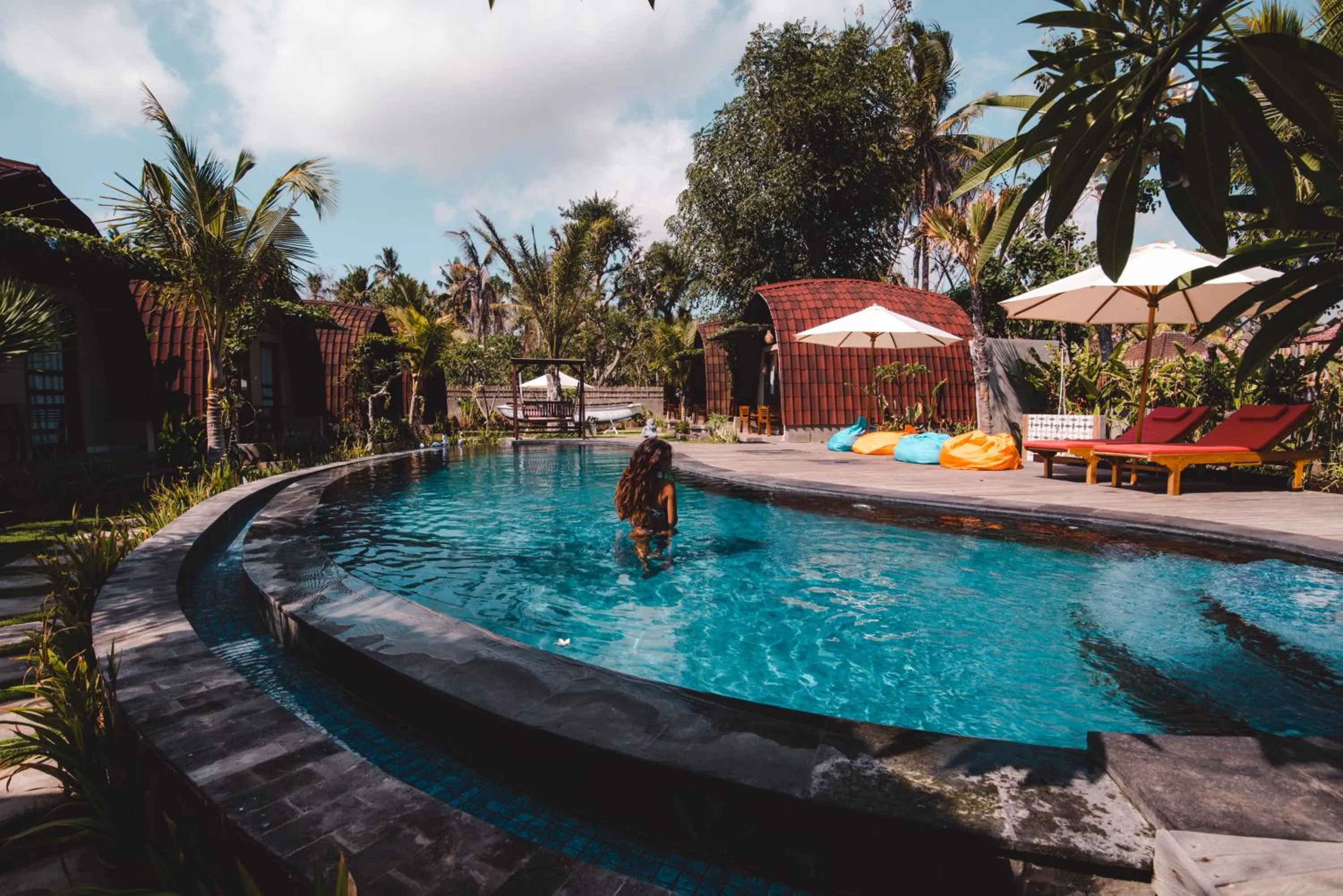 Swimming pool in Papa Sun Villas