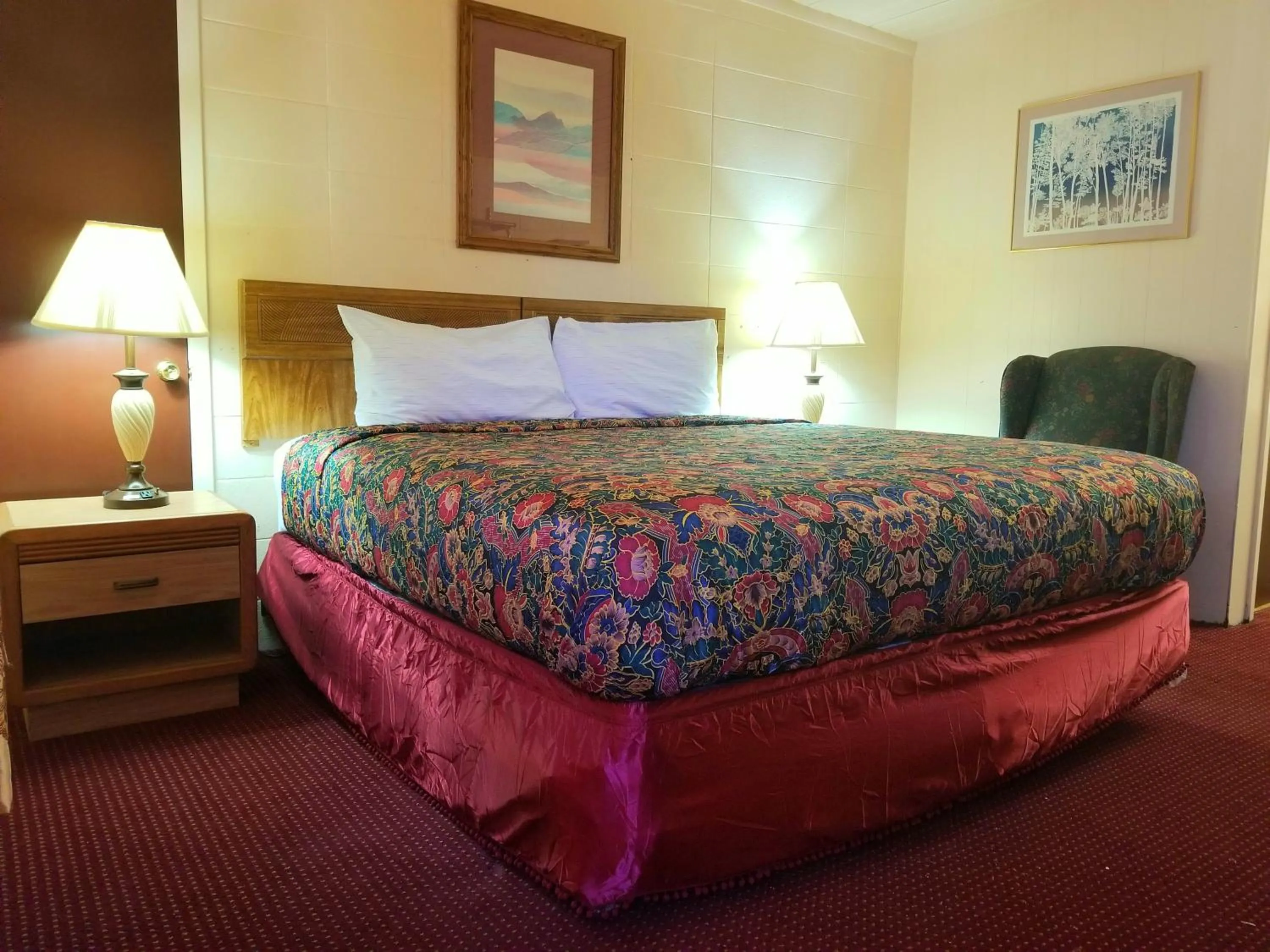 Bed in Town House Motor Inn