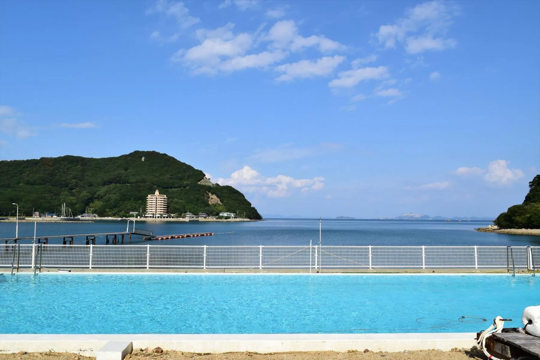 Pool view in Sea Tiger Island Inn Shodoshima
