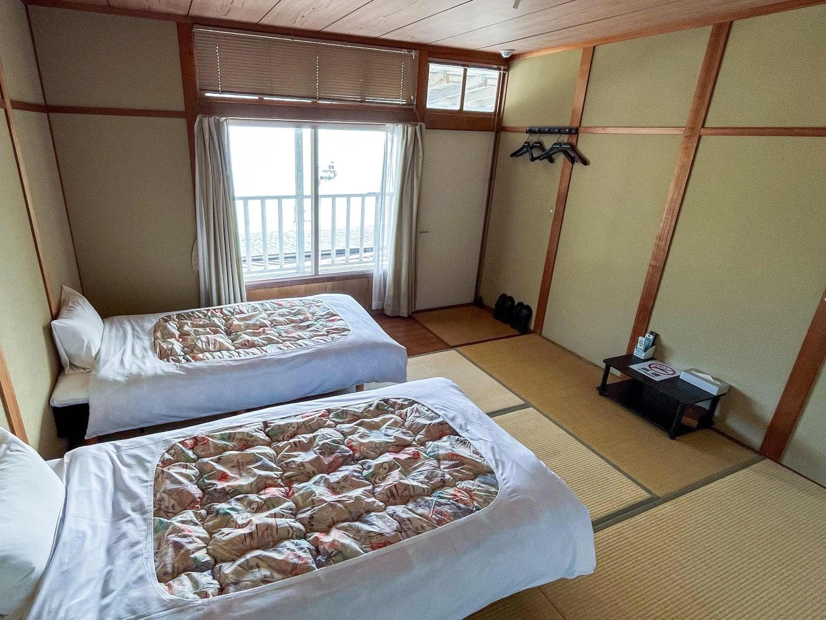Bed in Sea Tiger Island Inn Shodoshima
