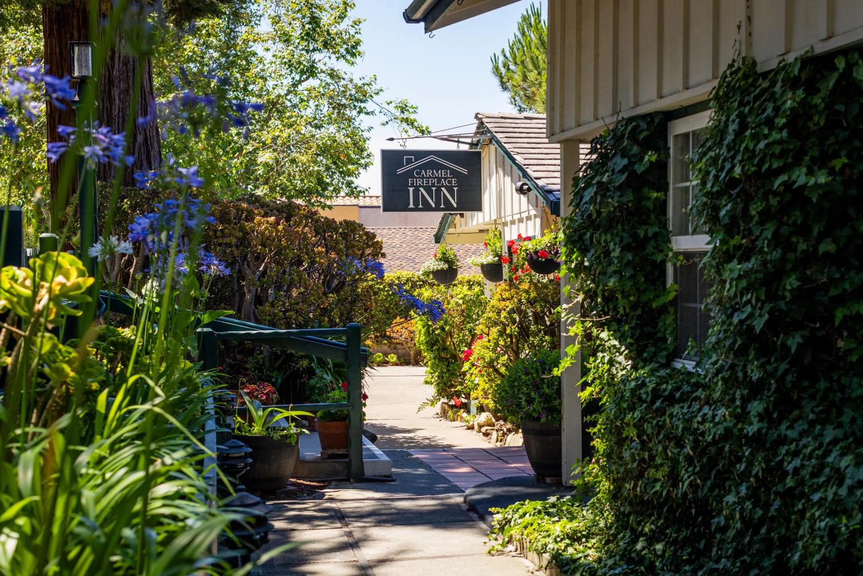 Property building in Carmel Fireplace Inn