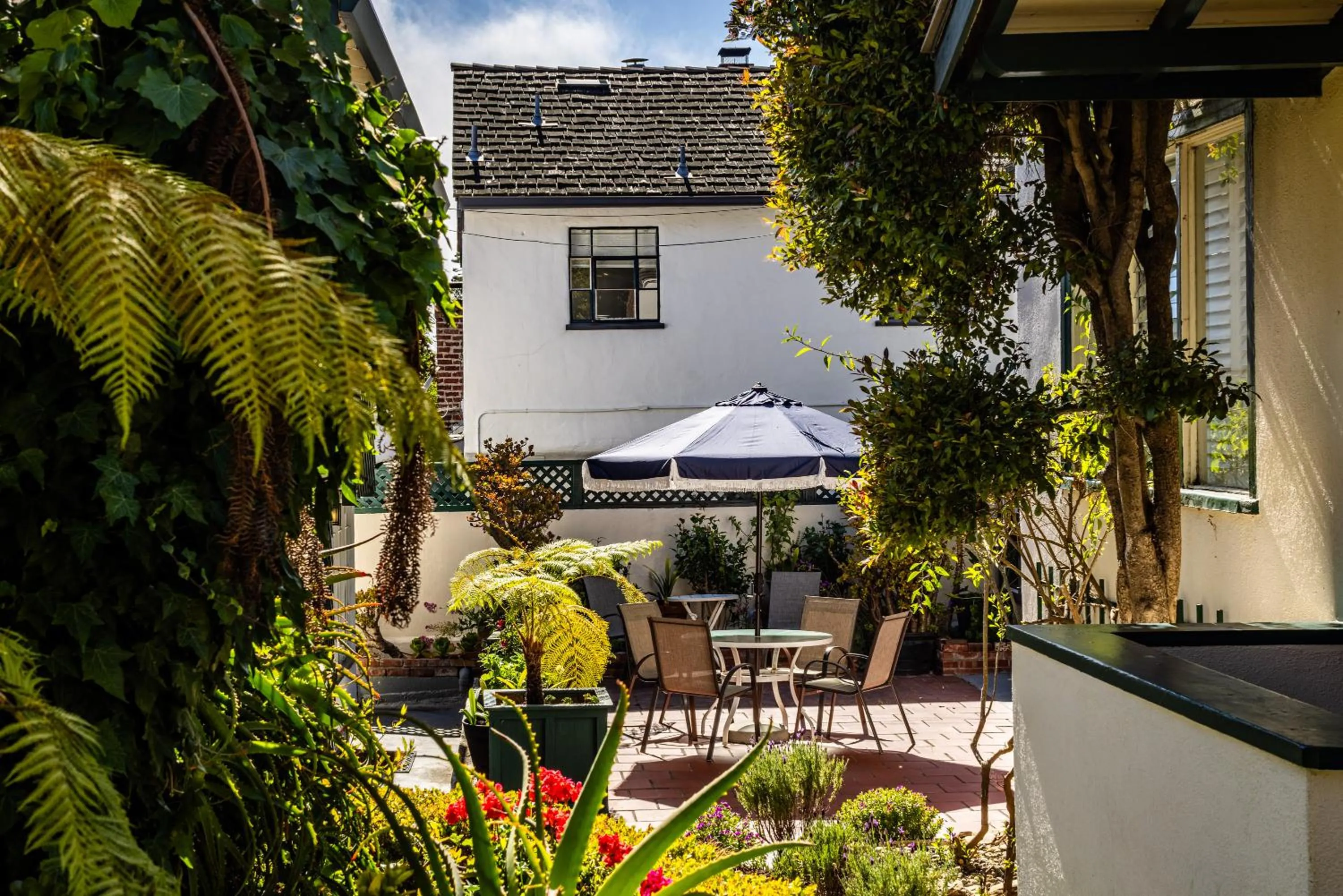 Property building in Carmel Fireplace Inn