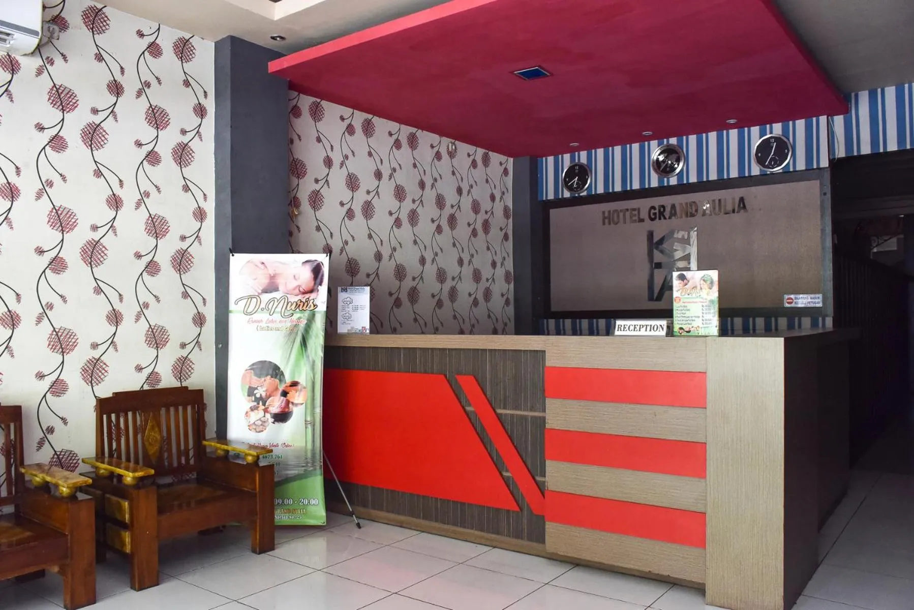Lobby or reception in RedDoorz near Universitas Muhammadiyah Makassar