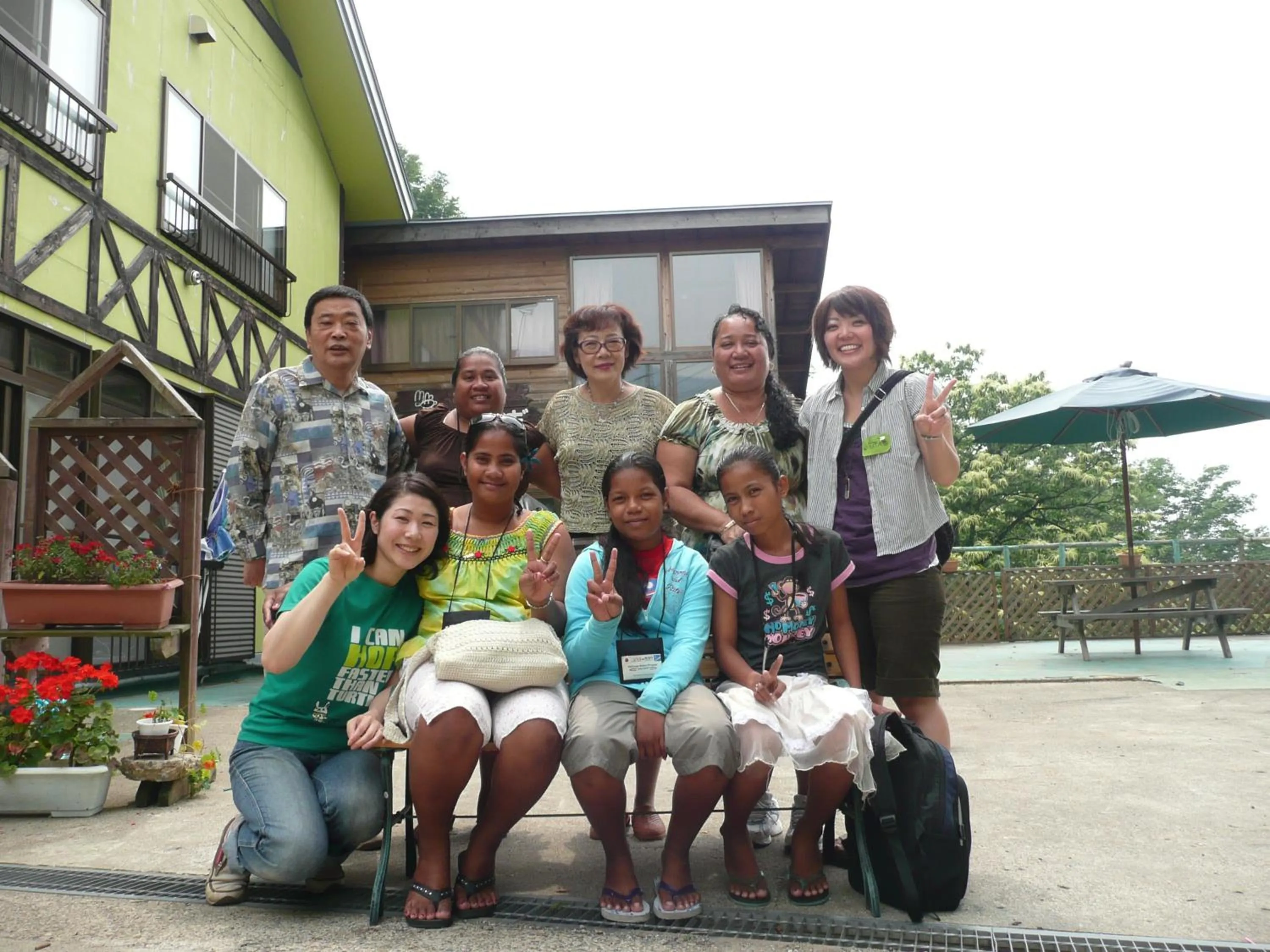group of guests in Soratobu Usagi
