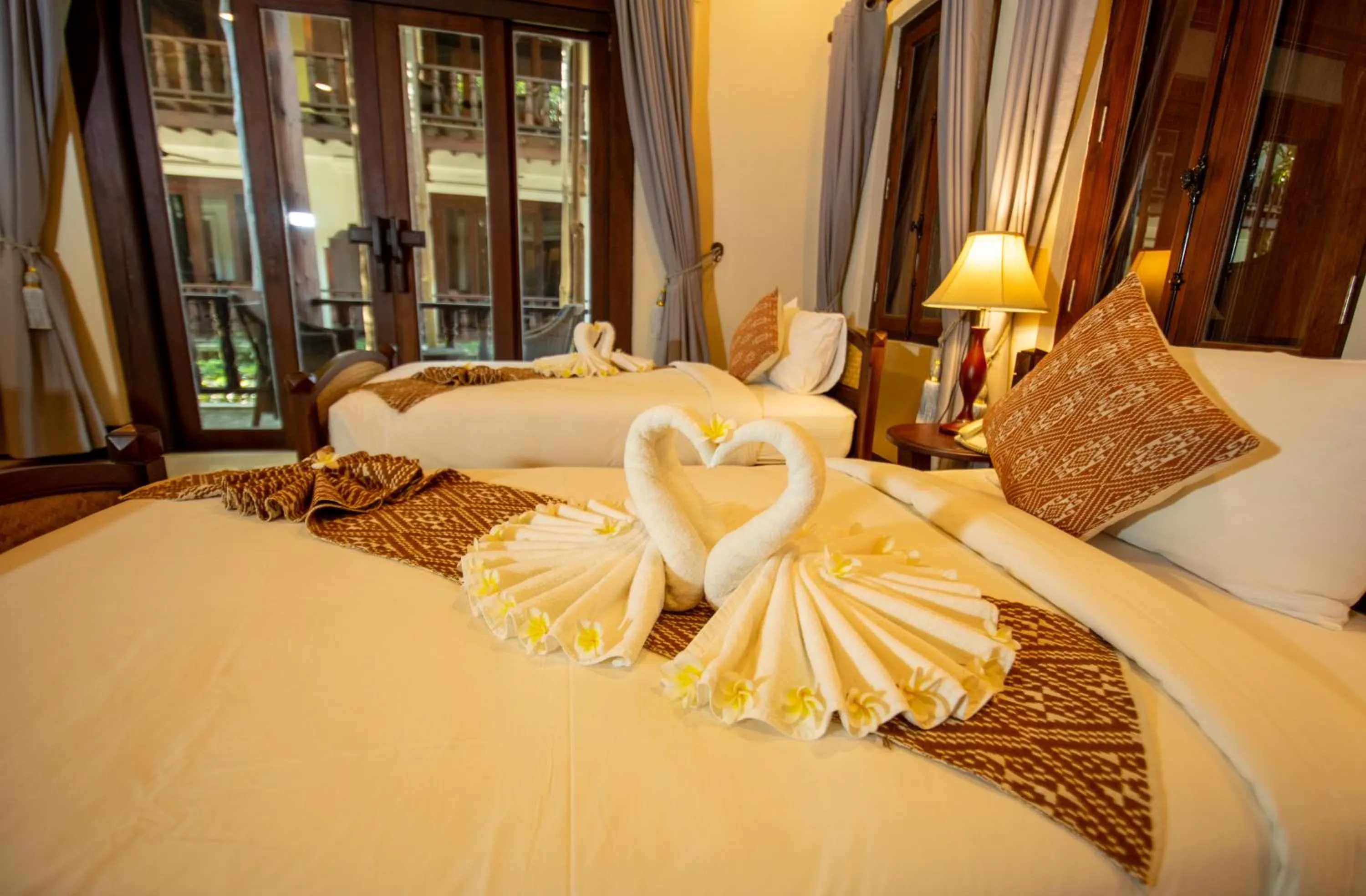 Bedroom, Bed in Treasure Hotel Laos