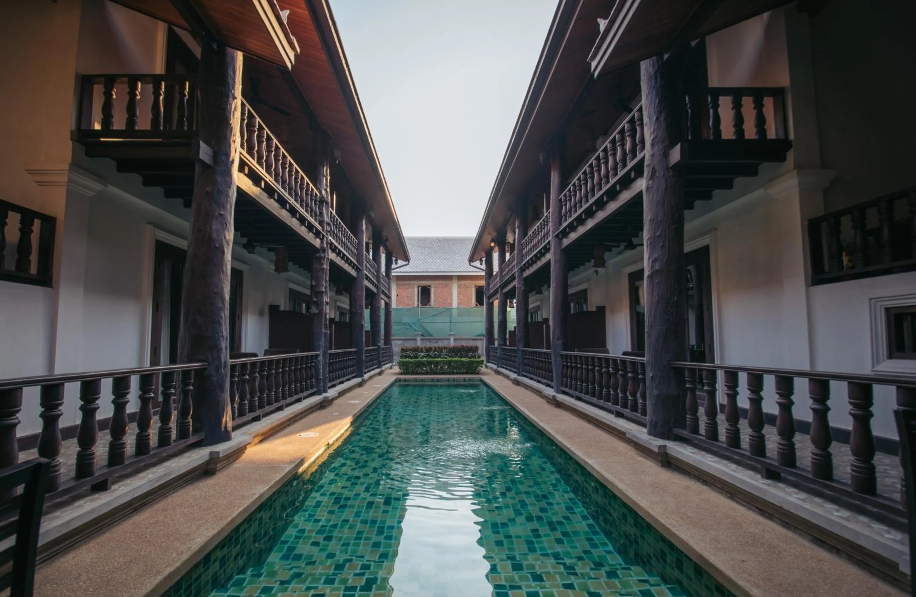 Swimming pool in Treasure Hotel Laos