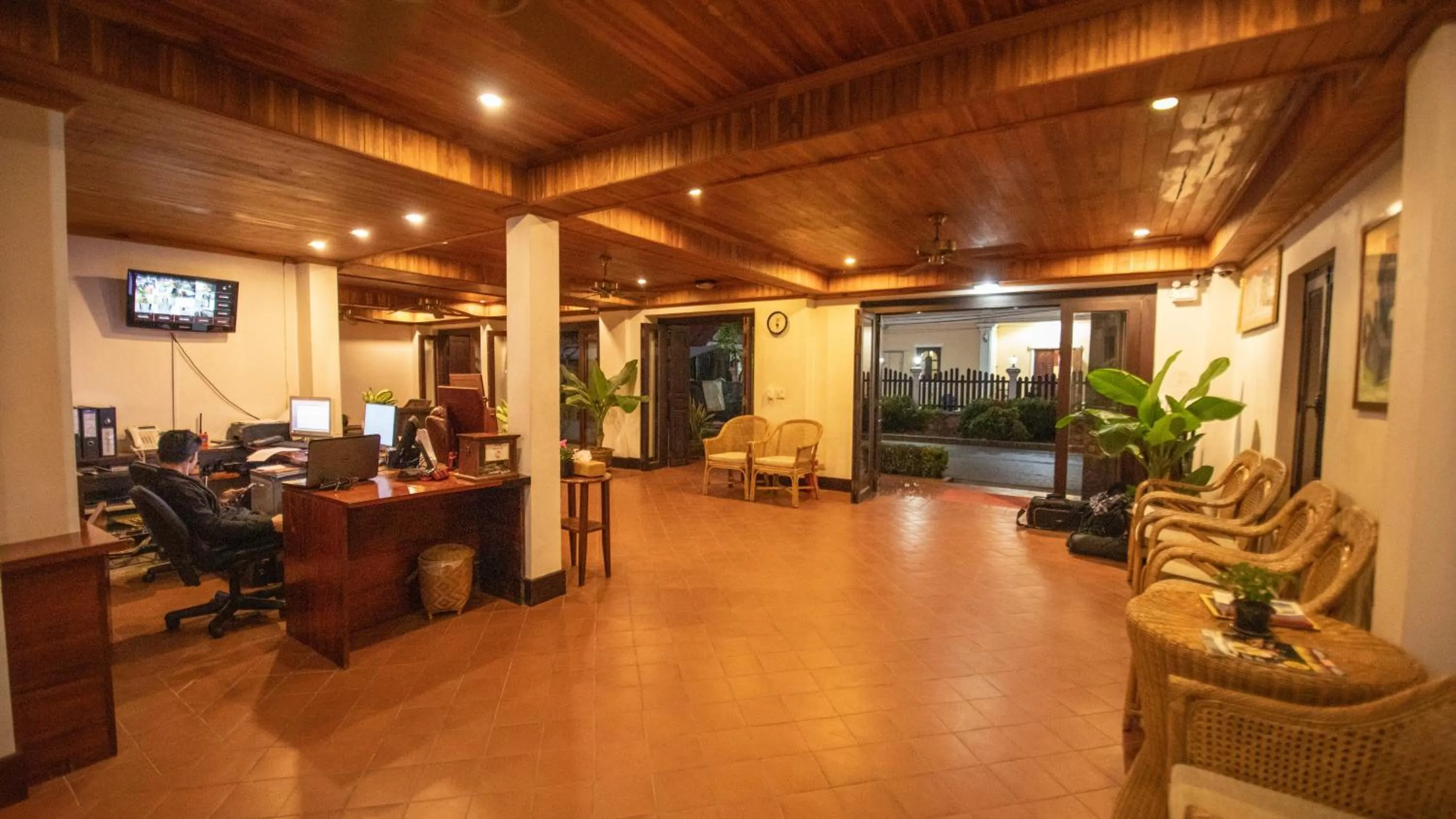 Lobby or reception in Treasure Hotel Laos