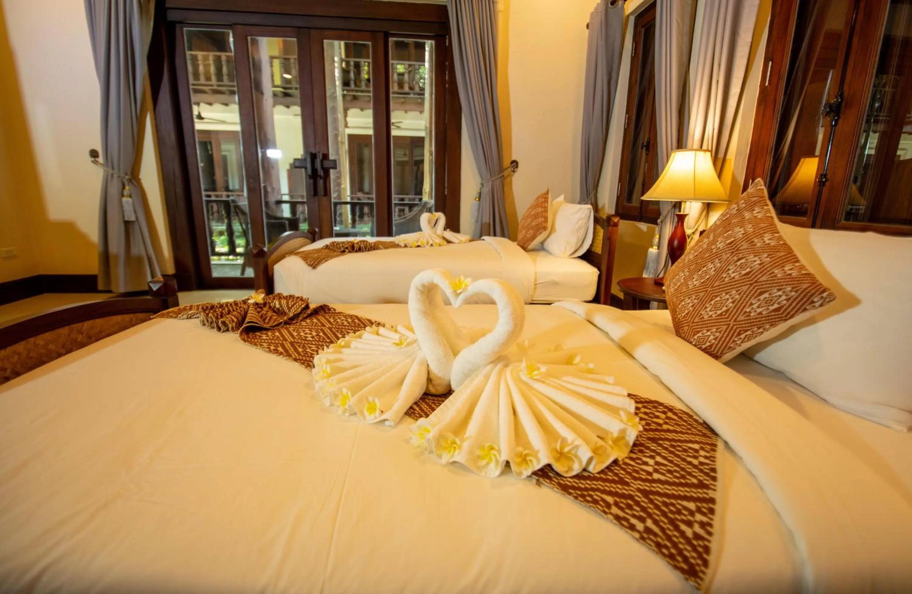 Bedroom, Bed in Treasure Hotel Laos