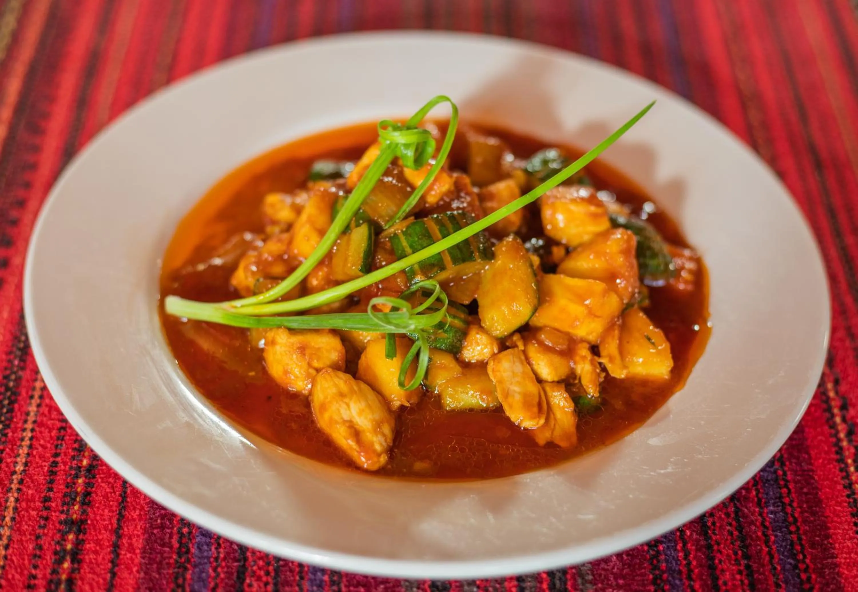 Buffet breakfast in Treasure Hotel Laos