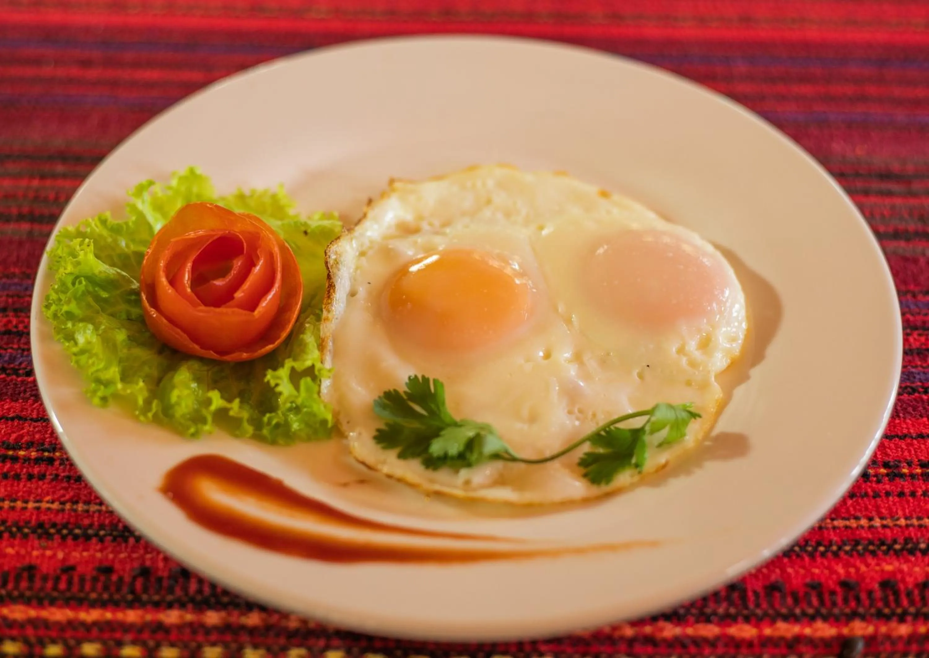 Buffet breakfast in Treasure Hotel Laos