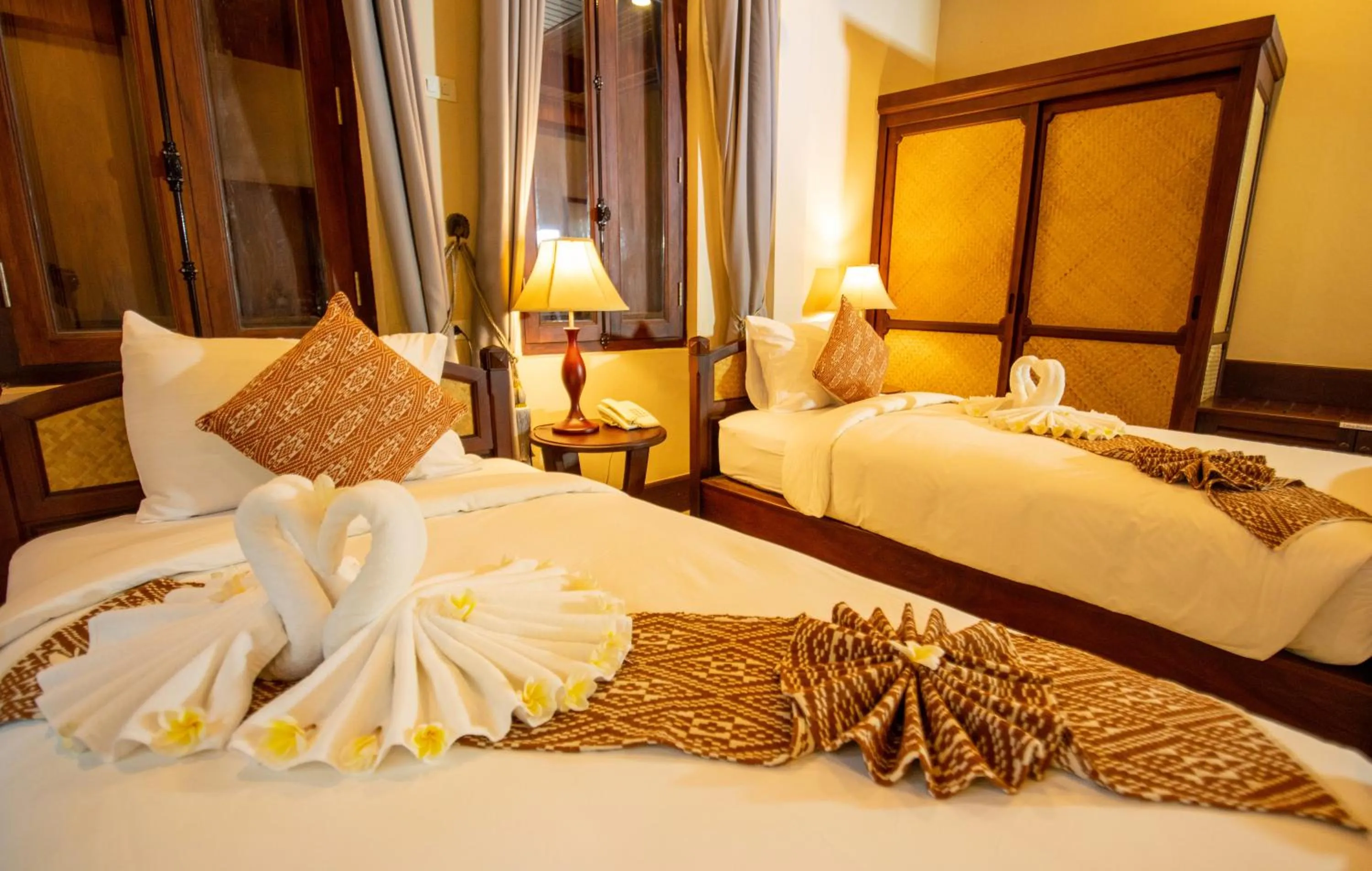 Bedroom, Bed in Treasure Hotel Laos