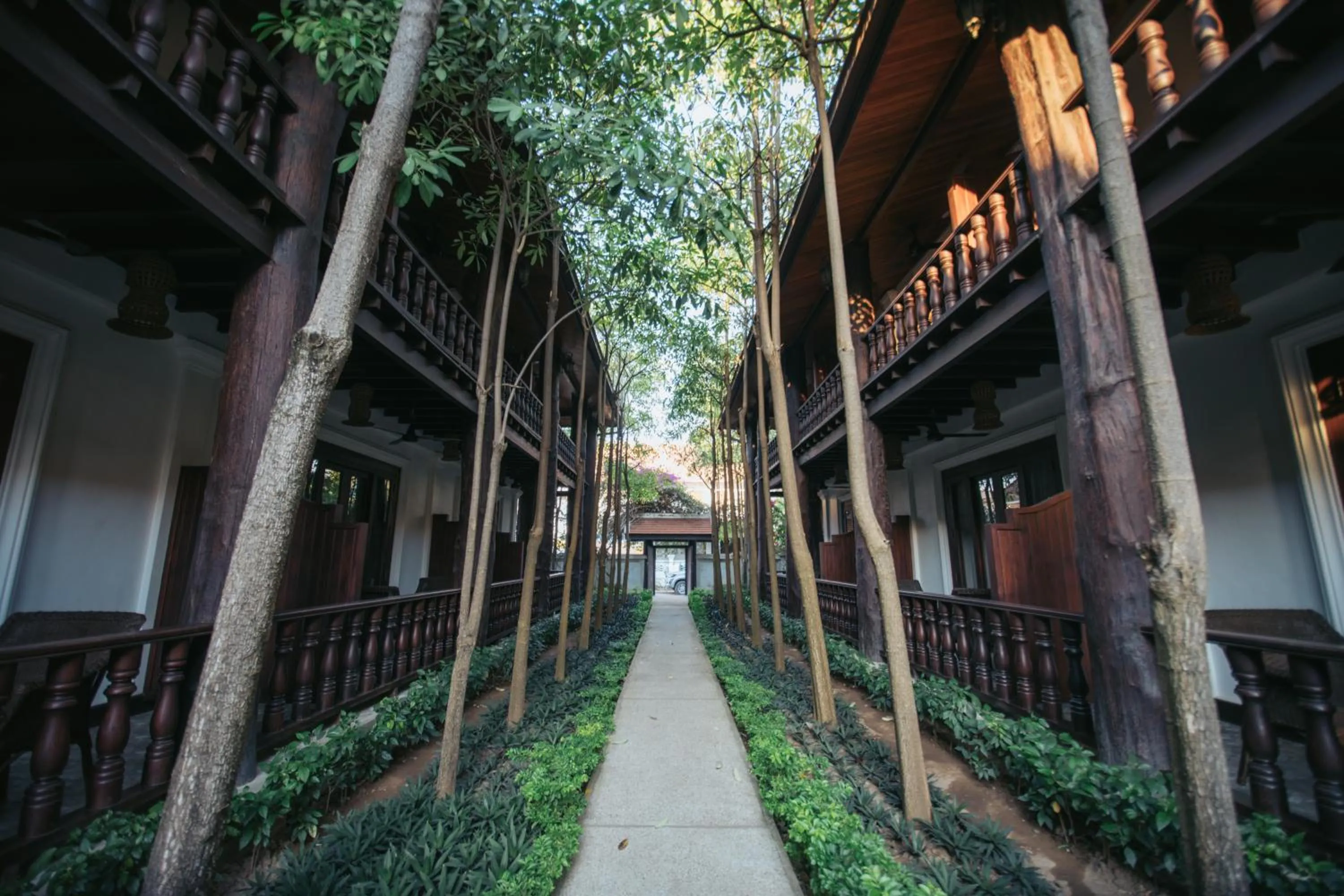 Balcony/Terrace in Treasure Hotel Laos