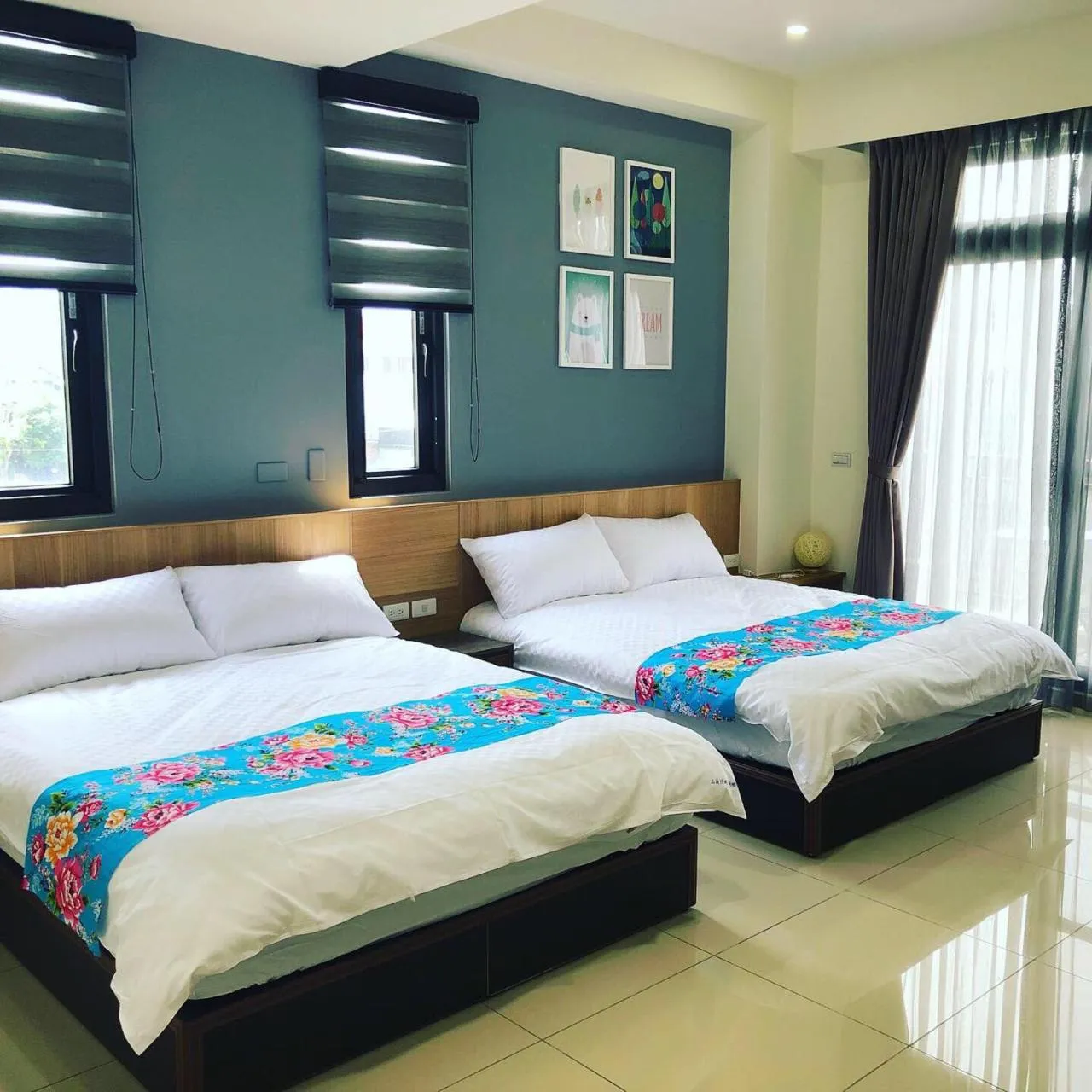 Bed in Tung Shiang Homestay