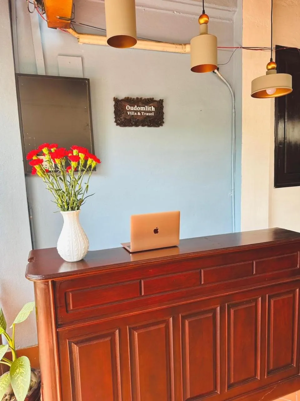 Lobby or reception in Luang Prabang Oudomlith Villa & Travel