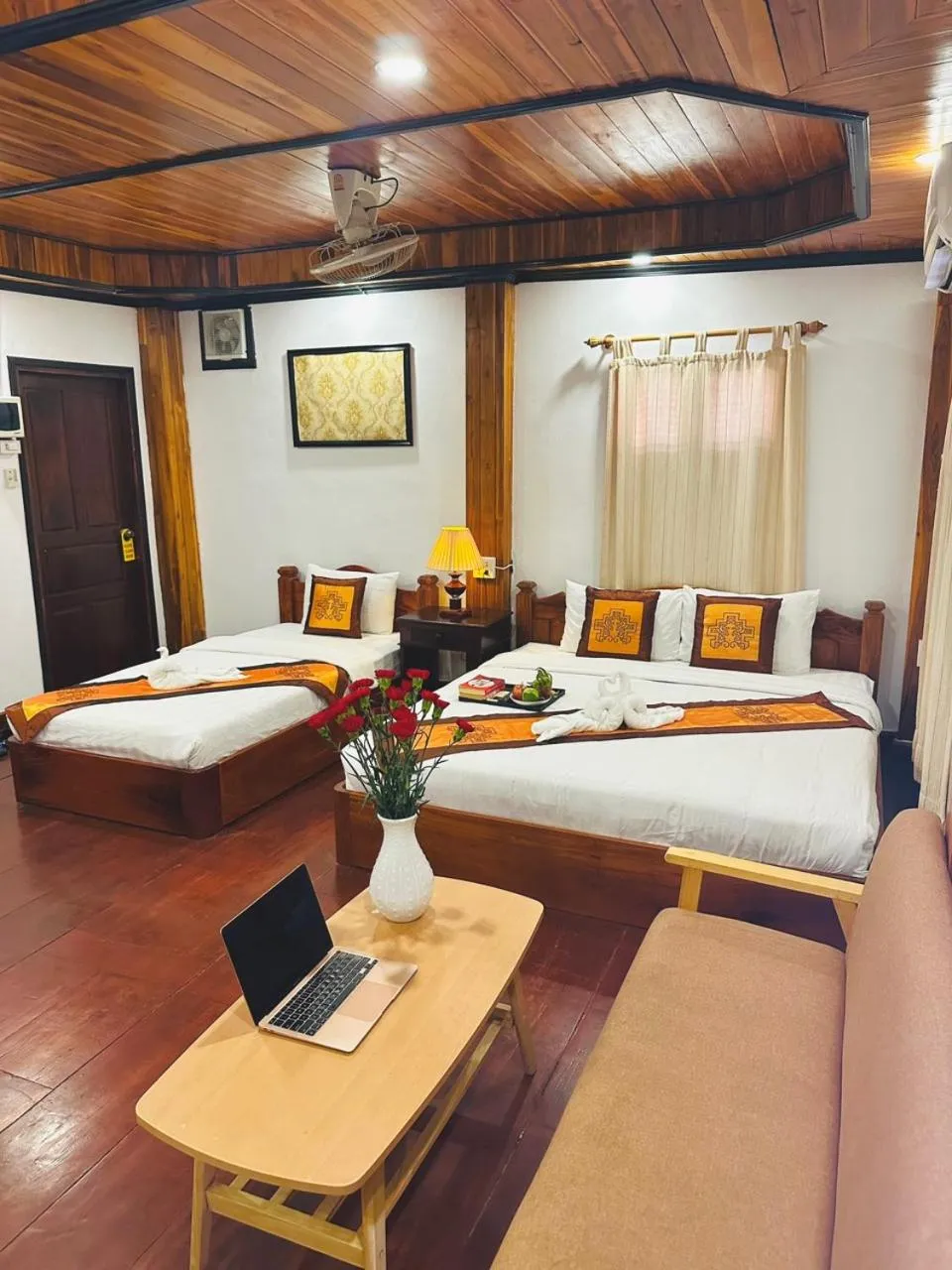 Bedroom, Bed in Luang Prabang Oudomlith Villa & Travel