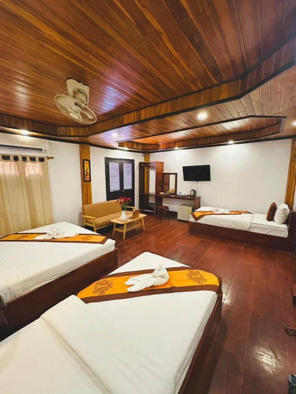 Bedroom, Bed in Luang Prabang Oudomlith Villa & Travel