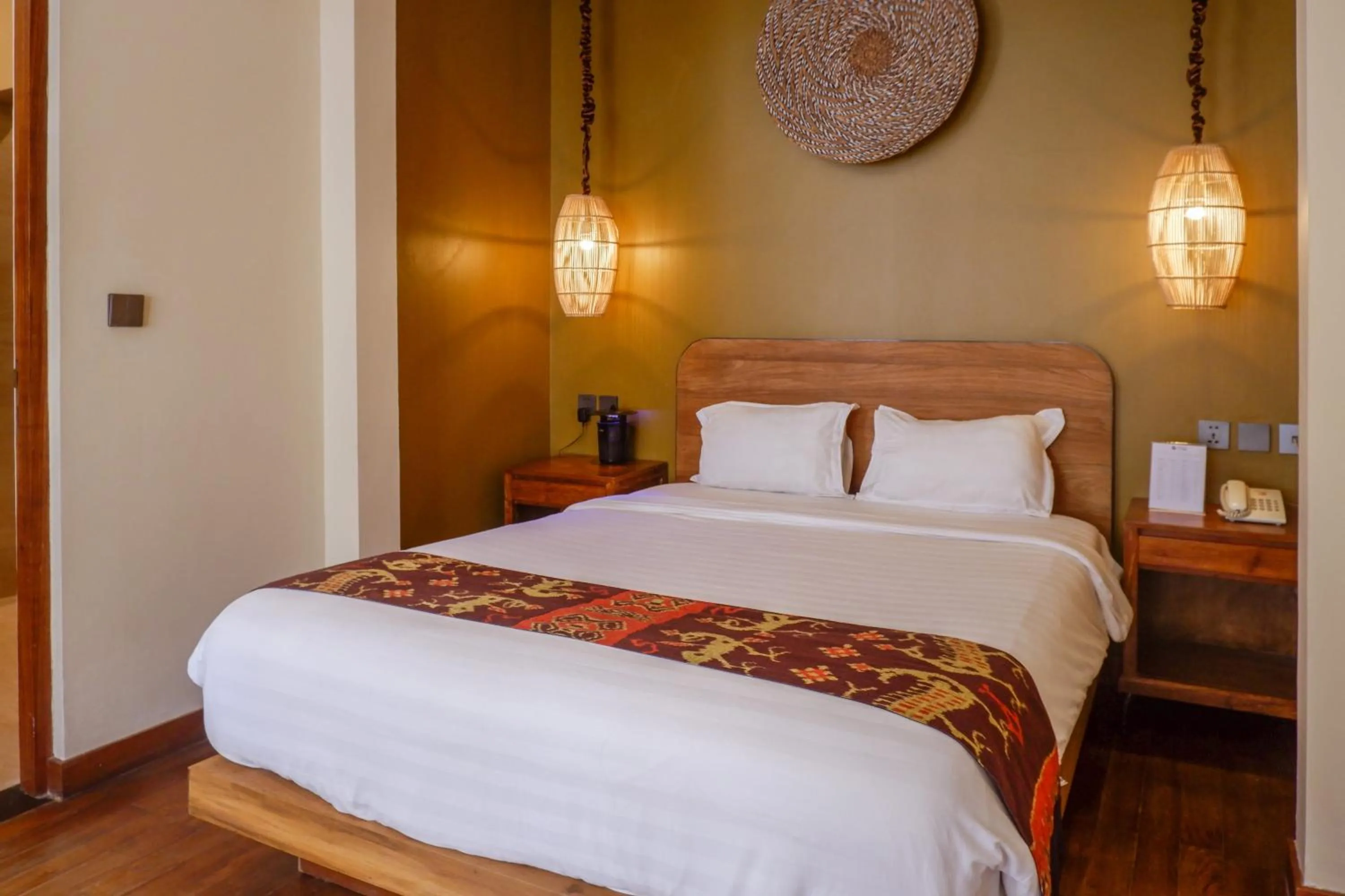 Bed in Ocean View Residence