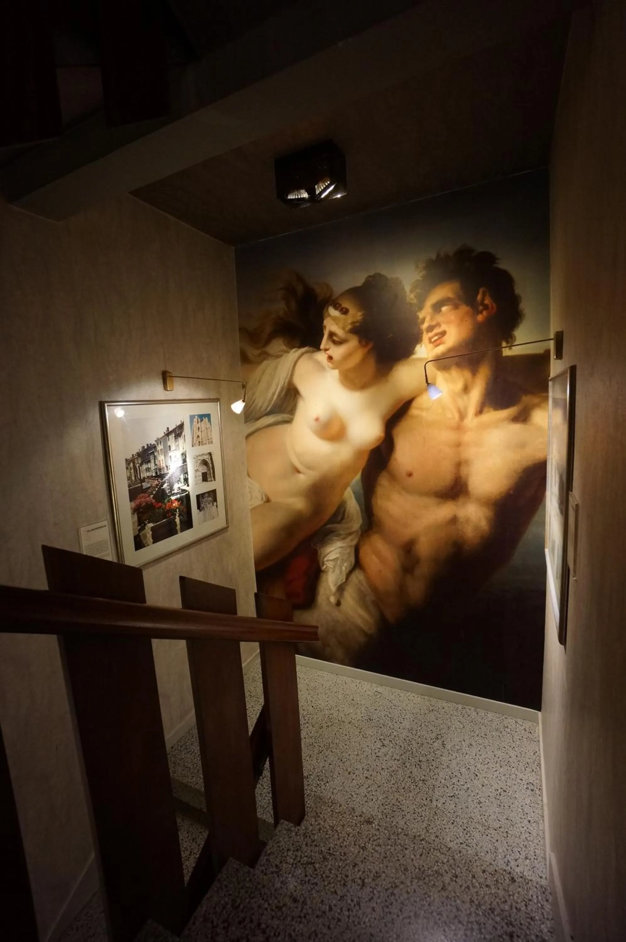 Decorative detail in Terminus du Forez Saint-Etienne Centre Gare Chateaucreux