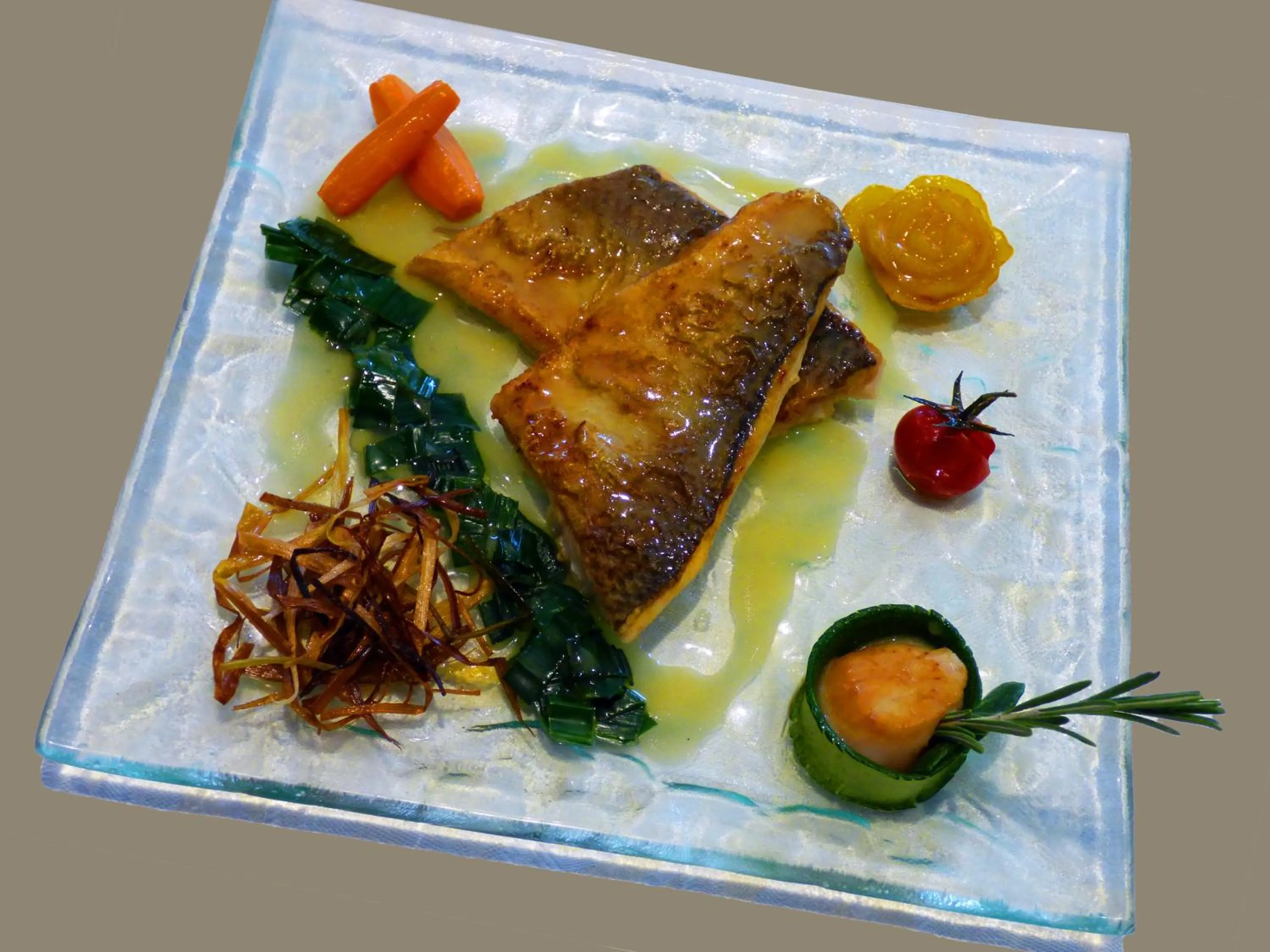 Food close-up in Terminus du Forez Saint-Etienne Centre Gare Chateaucreux