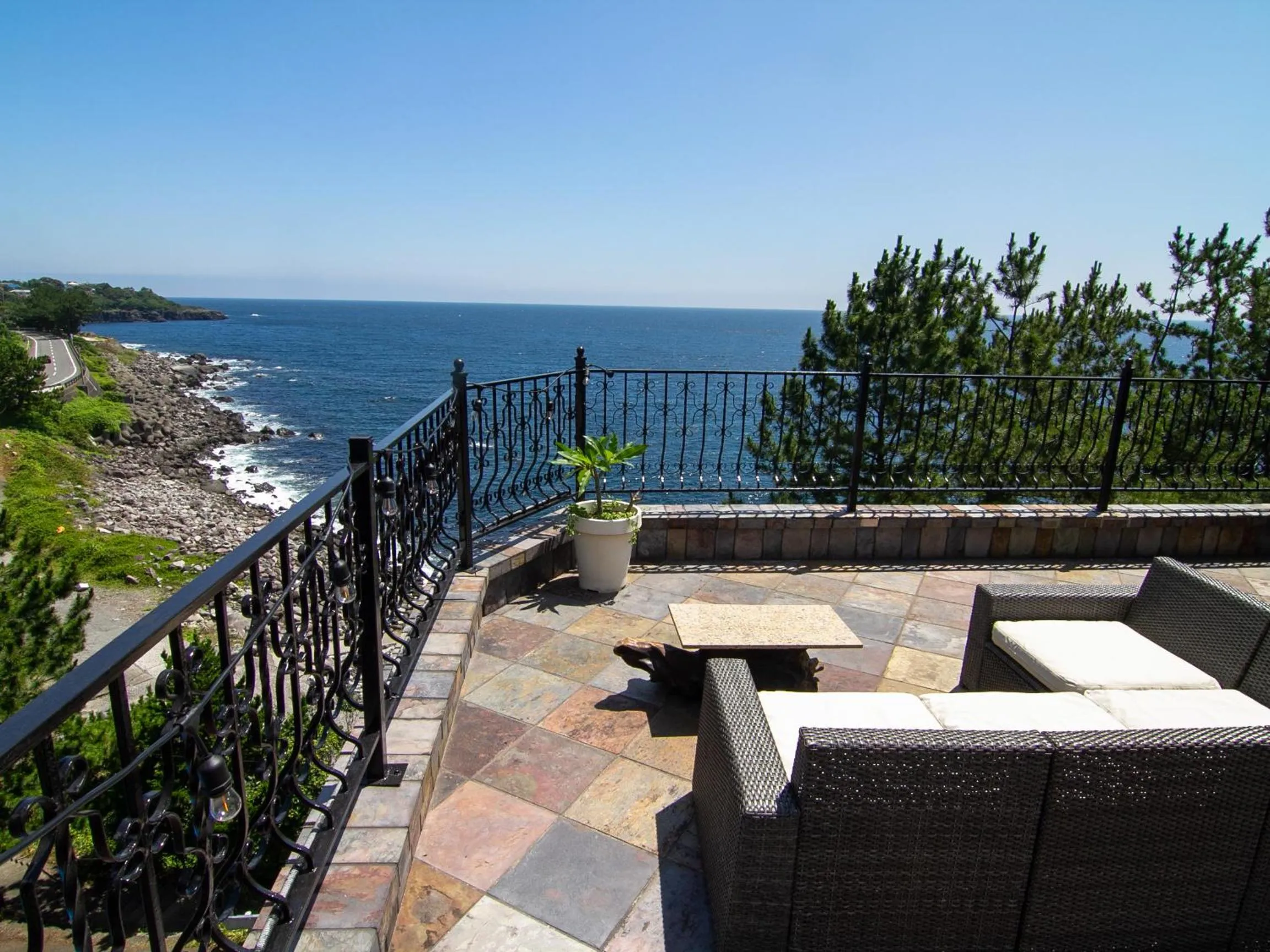 Patio in ISANA Resort