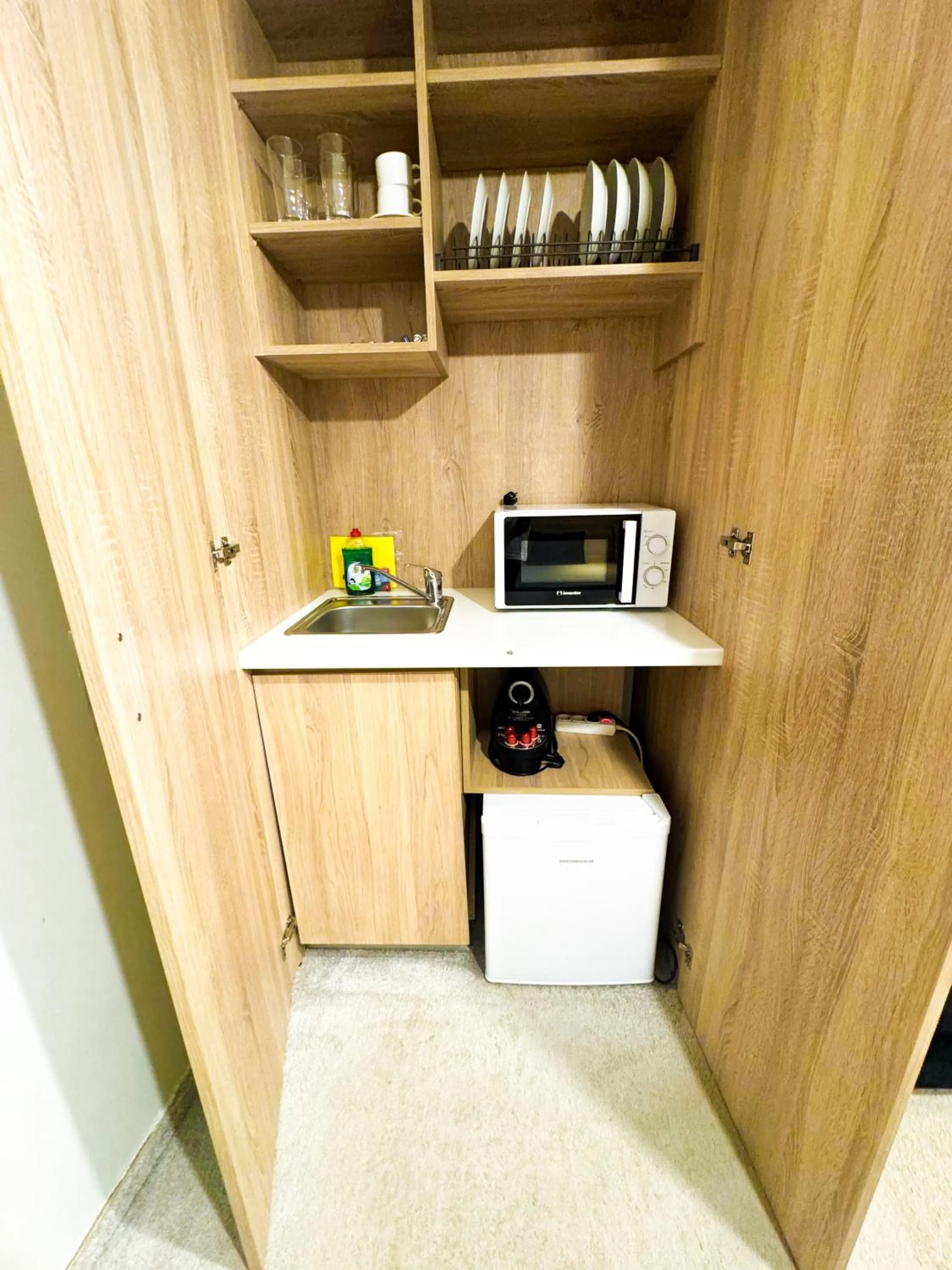 Kitchen or kitchenette in Ink Hotels House of Europe