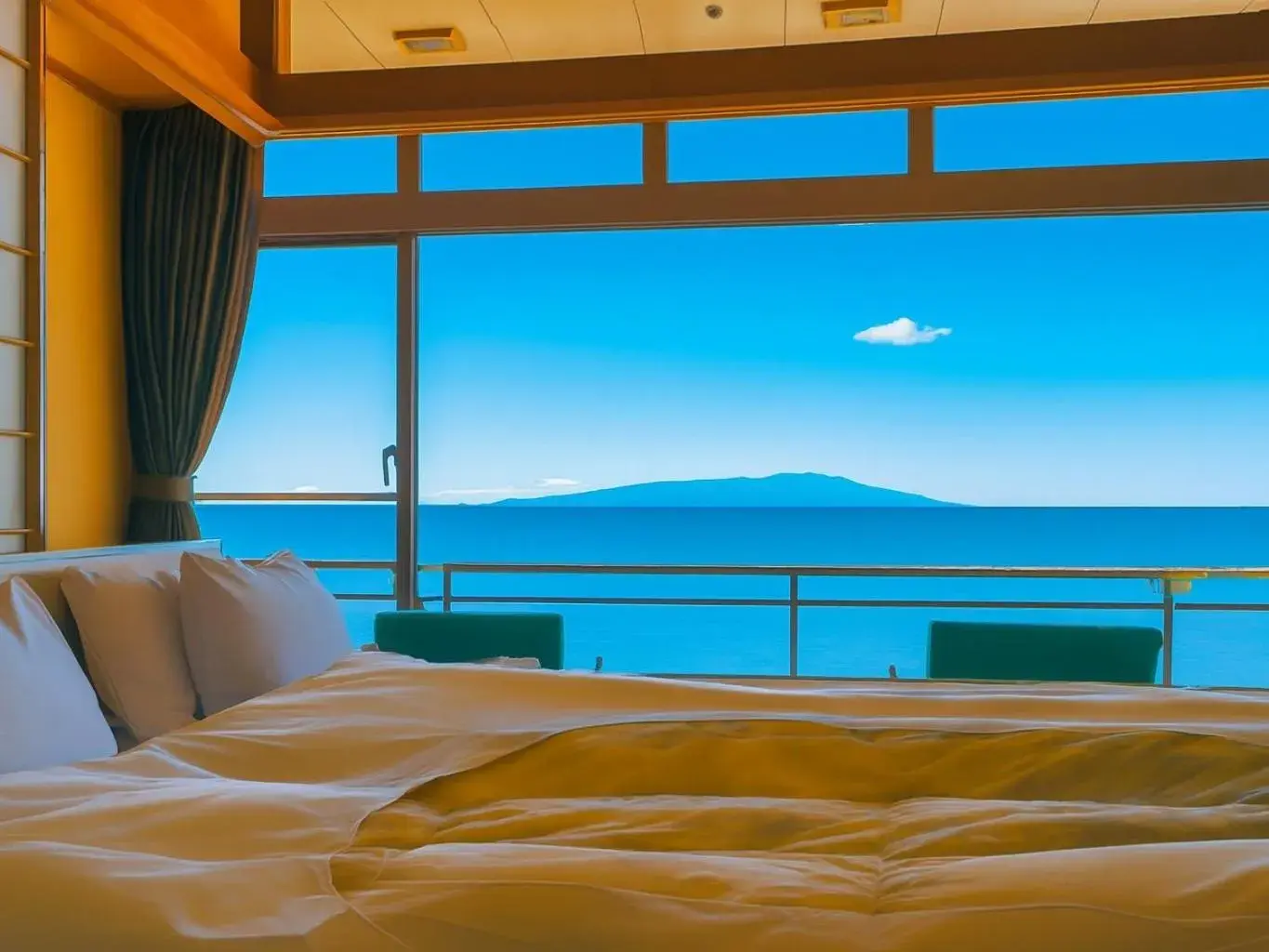 Japanese-Style Twin Room - single occupancy in Atagawakan Japanese-Style Twin Room - single occupancy in Atagawakan