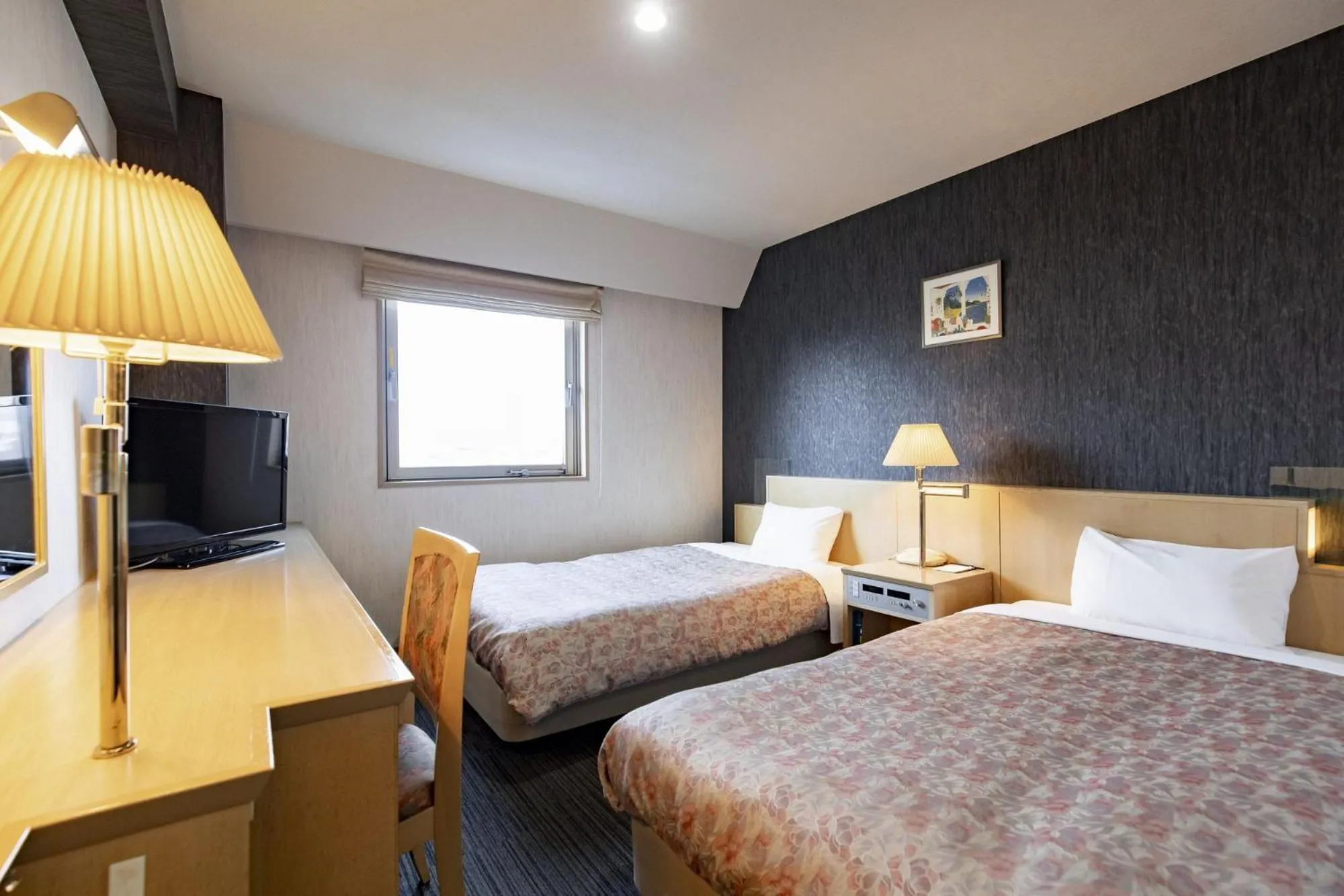 Bed in Kanazawa Central Hotel