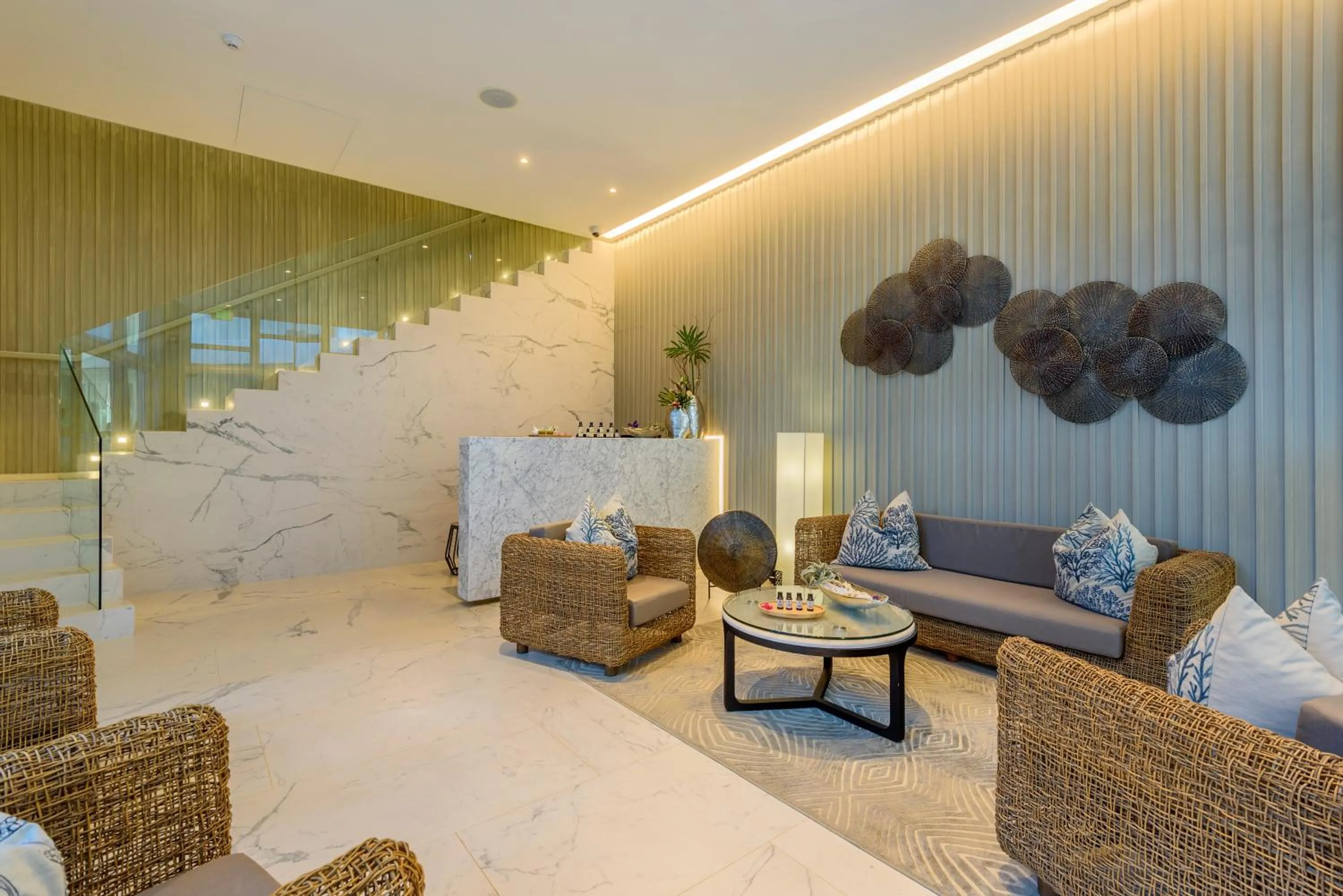 Living room in Aqua Boracay