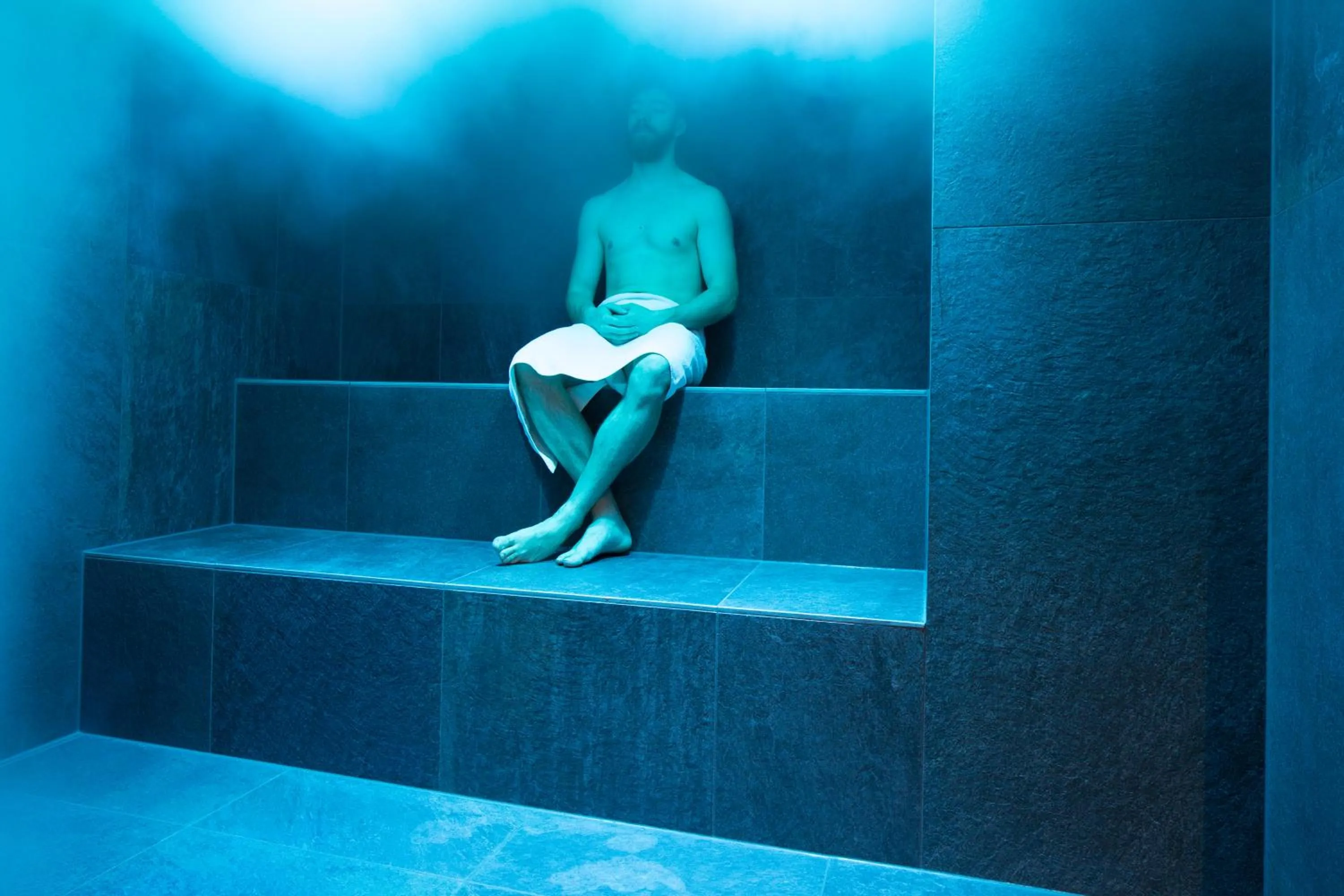 Steam room in Das Landerer