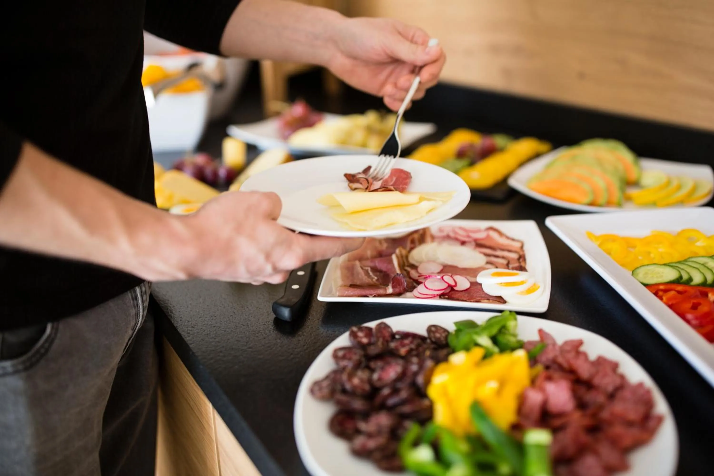 Buffet breakfast in Das Landerer