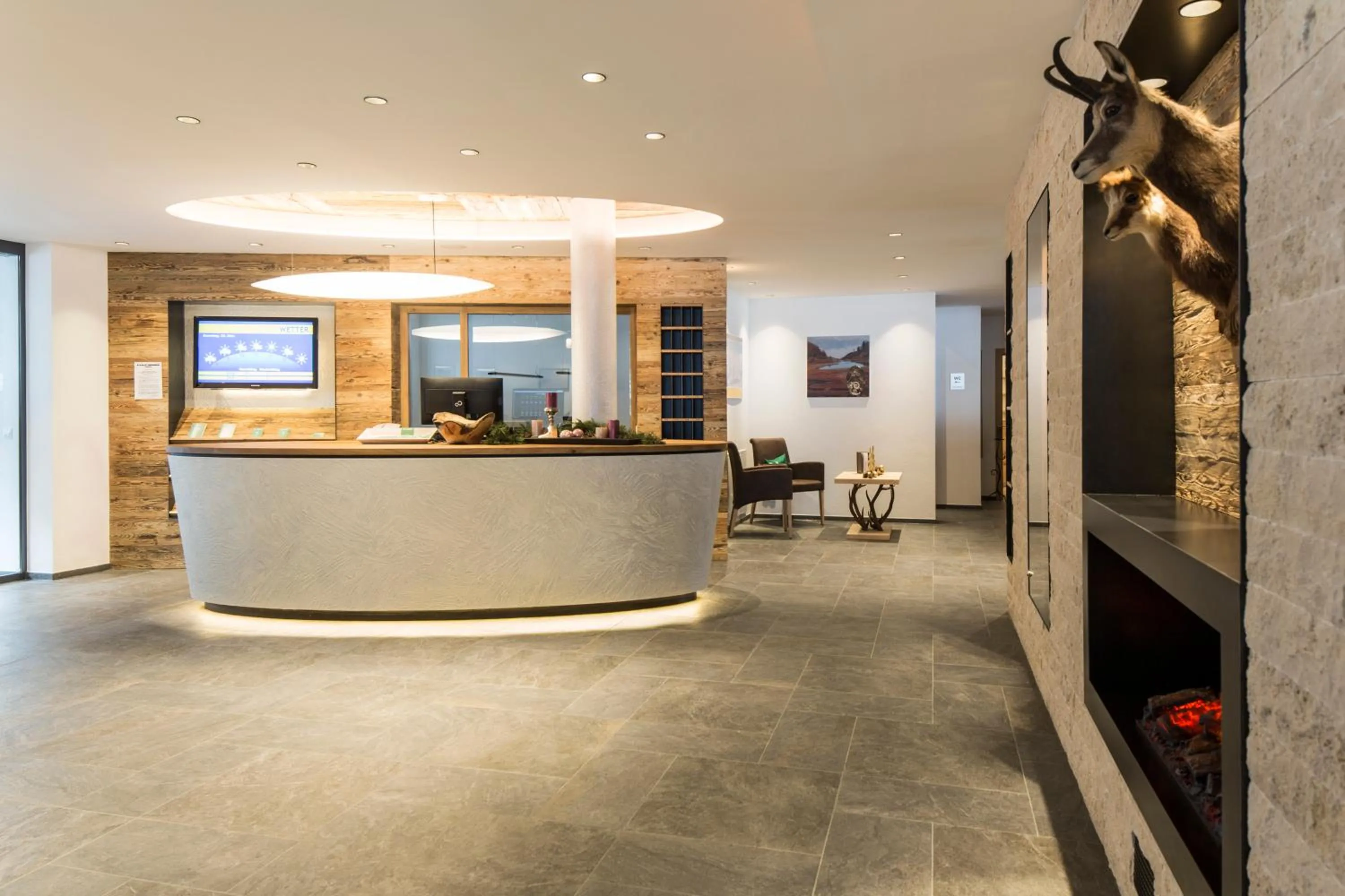 Lobby or reception in Das Landerer