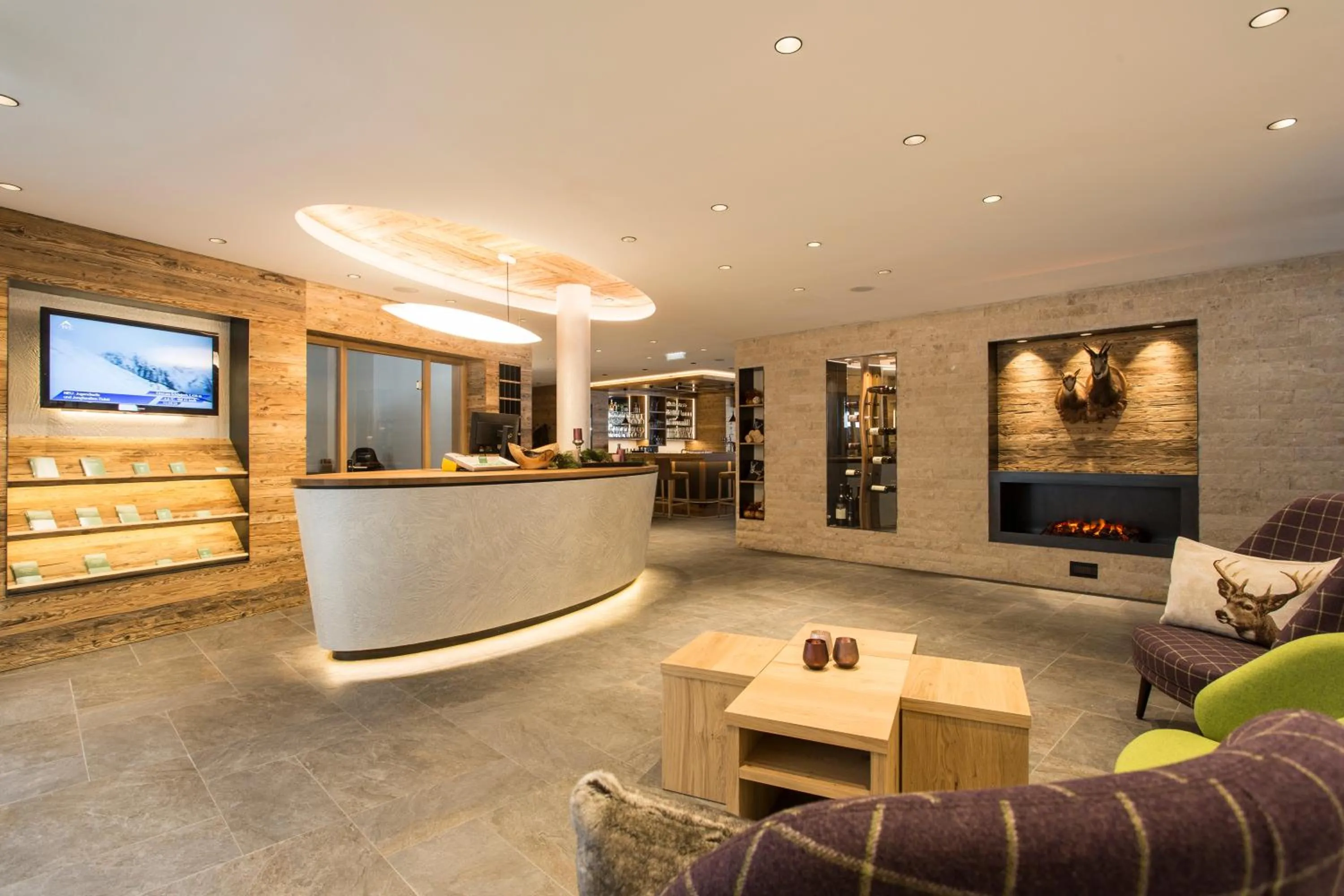 Lobby or reception in Das Landerer