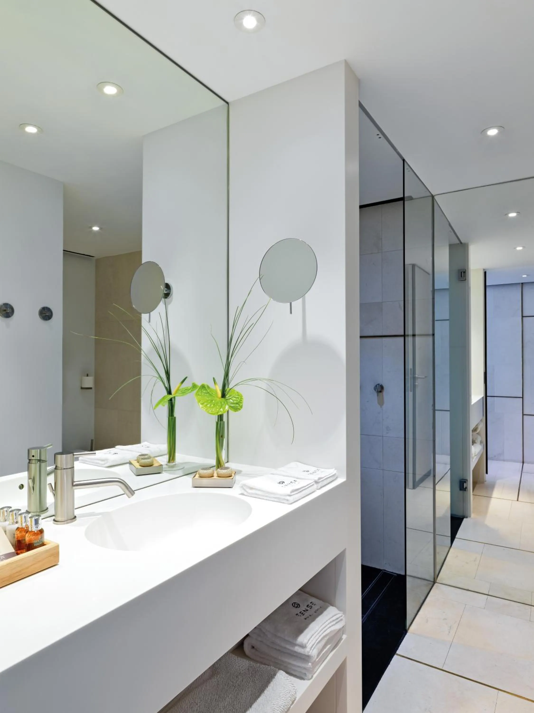 Bathroom in Sense Hotel Sofia, a Member of Design Hotels