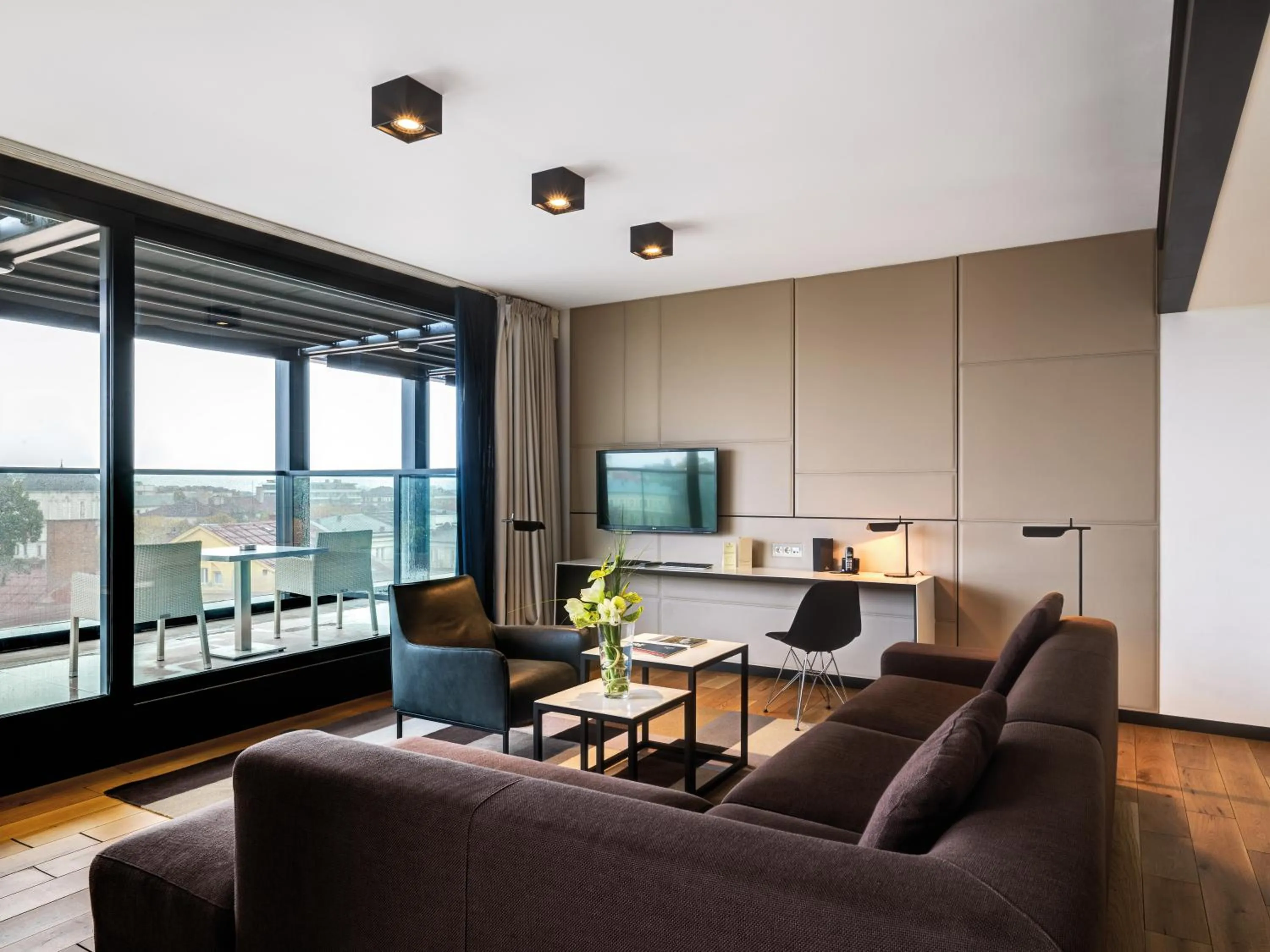 Seating area in Sense Hotel Sofia, a Member of Design Hotels